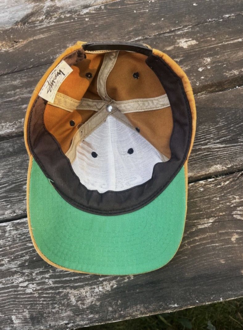 Stussy Brown-tan 2000 era STUSSY hat Size ONE SIZE - 3 Thumbnail