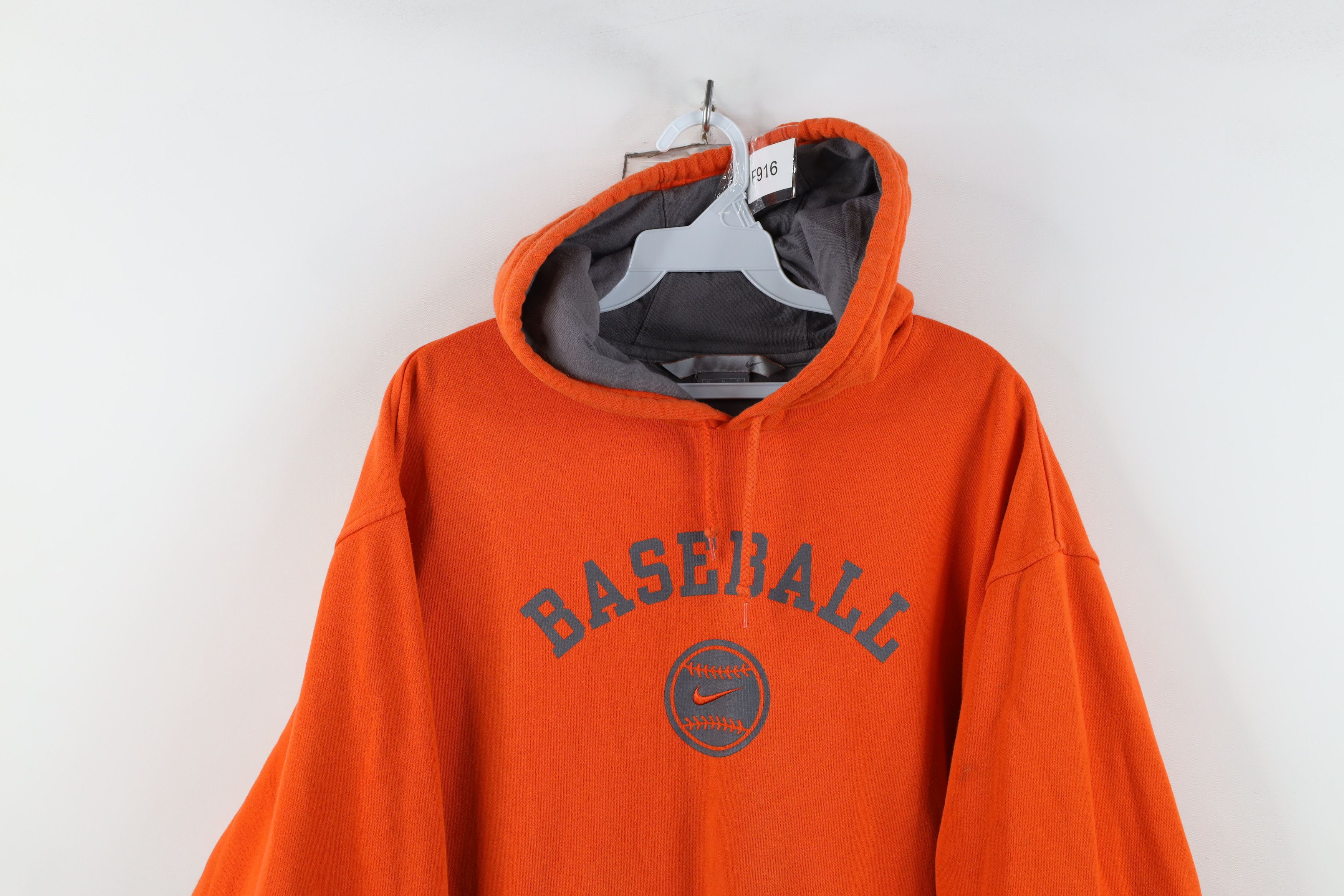 Nike Vintage Nike Baseball Scott Center Swoosh Hoodie Sweatshirt Size US M / EU 48-50 / 2 - 2 Thumbnail