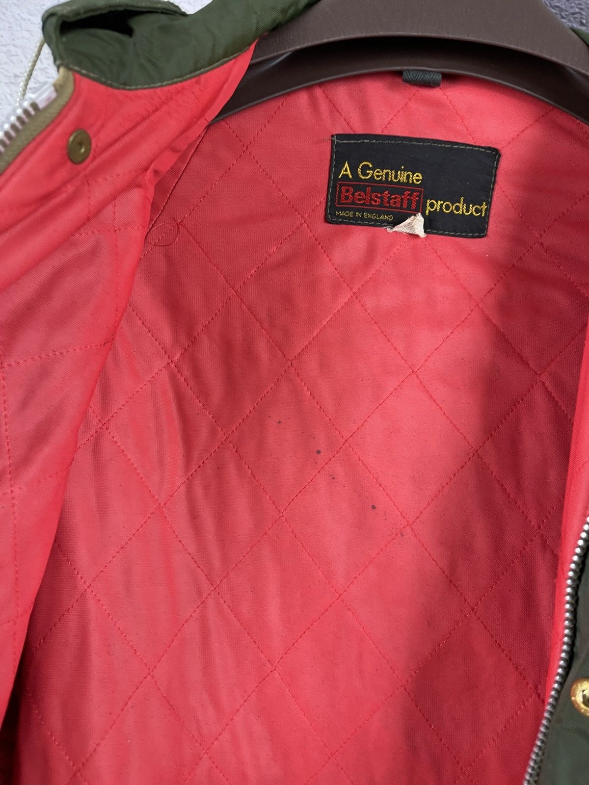 Belstaff Belstaff vintage 60s 70s rare nylon green jacket windbreaker Size US XL / EU 56 / 4 - 13 Thumbnail