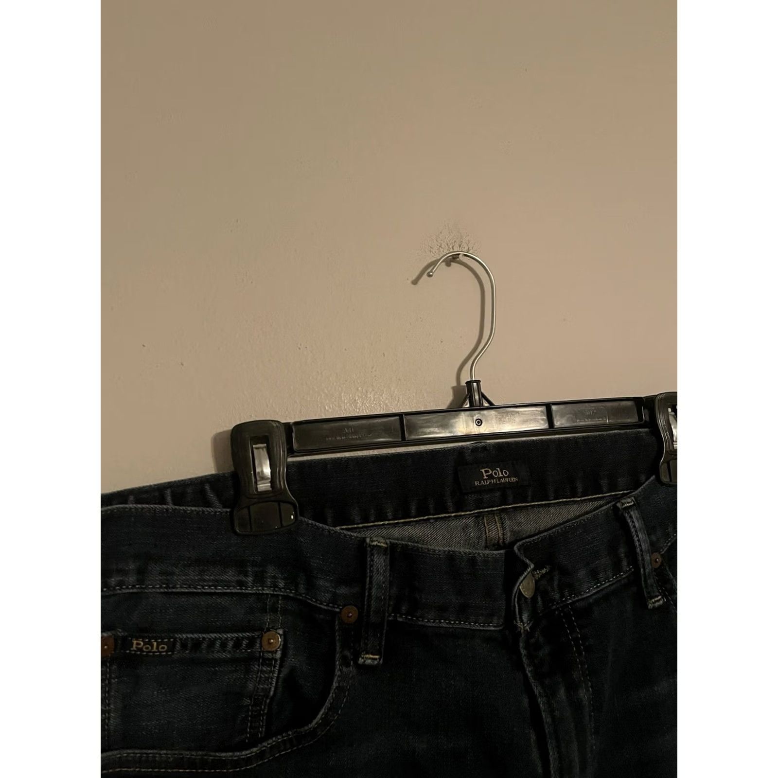 Polo Ralph Lauren Polo Ralph Lauren Hampton Relaxed Straight Denim Jeans - Men's 38x30 Blue Medium Wash 5-Pocket Jeans Mens Size US M / EU 48-50 / 2 - 2 Thumbnail