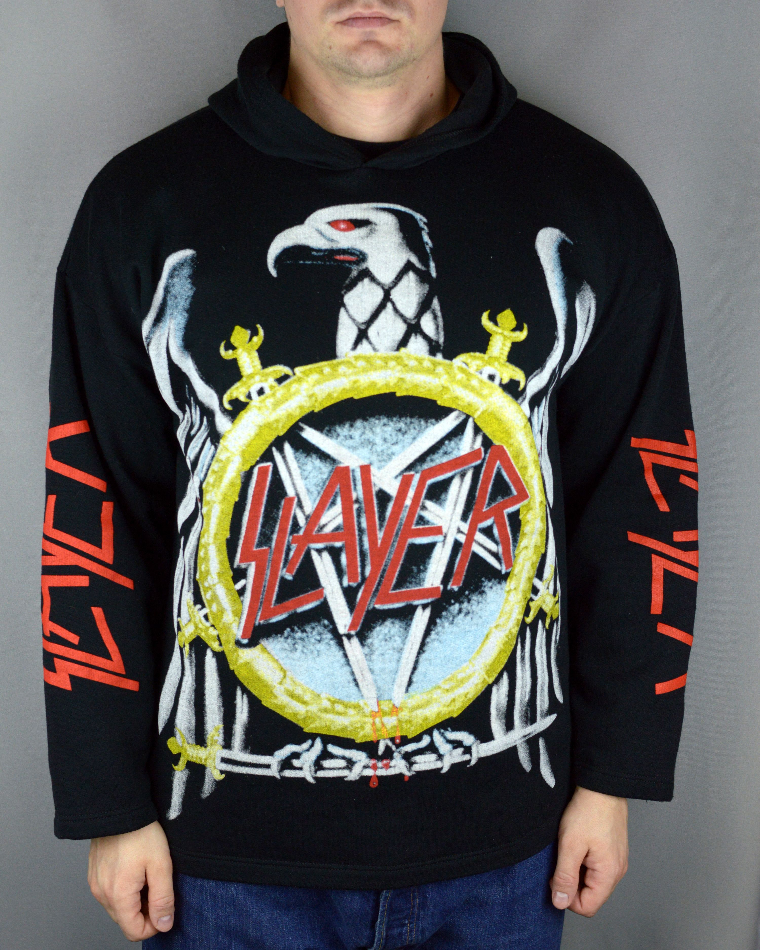 Slayer × Vintage Vintage Slayer 90s hoodie Size US L / EU 52-54 / 3 - 1 Thumbnail