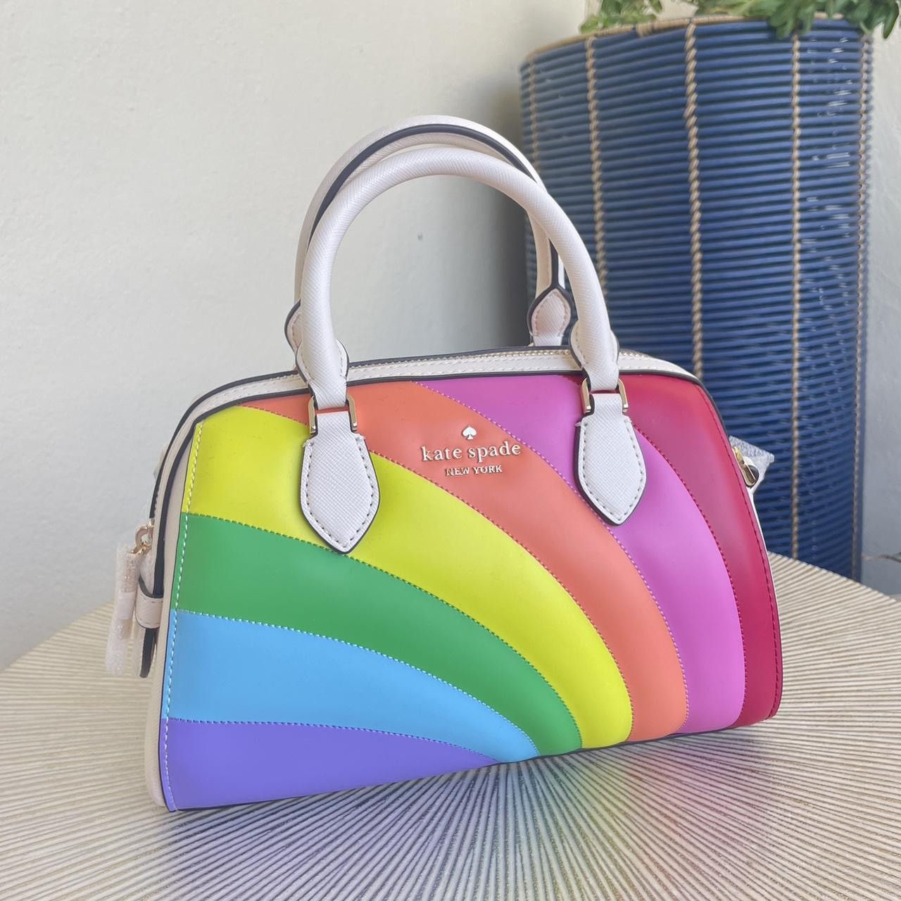 Kate Spade 🌈 Rainbow Kate Spade New York leather crossbody bag Size ONE SIZE - 1 Thumbnail
