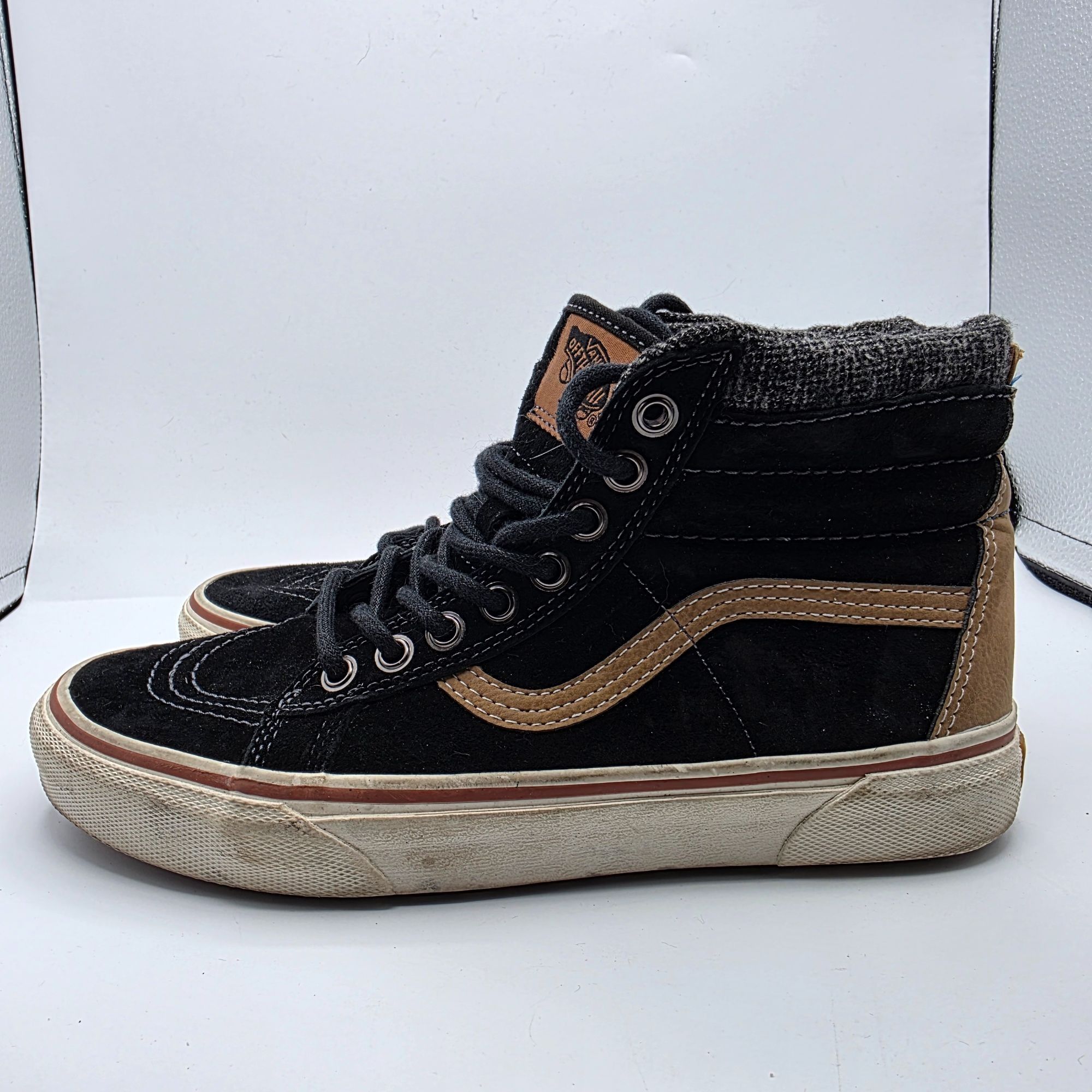 Vans Vans Sk8-Hi MTE Womens Size 8 Black Tabacco Brown Shoes Outd Size US 8 / IT 38 - 13 Thumbnail