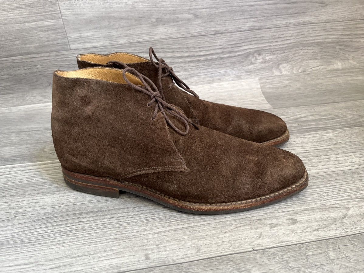 Crockett & Jones Crockett and Jones tetbury brown suede chukka boots sz Uk7.5 Size US 8.5 / EU 41-42 - 8 Thumbnail