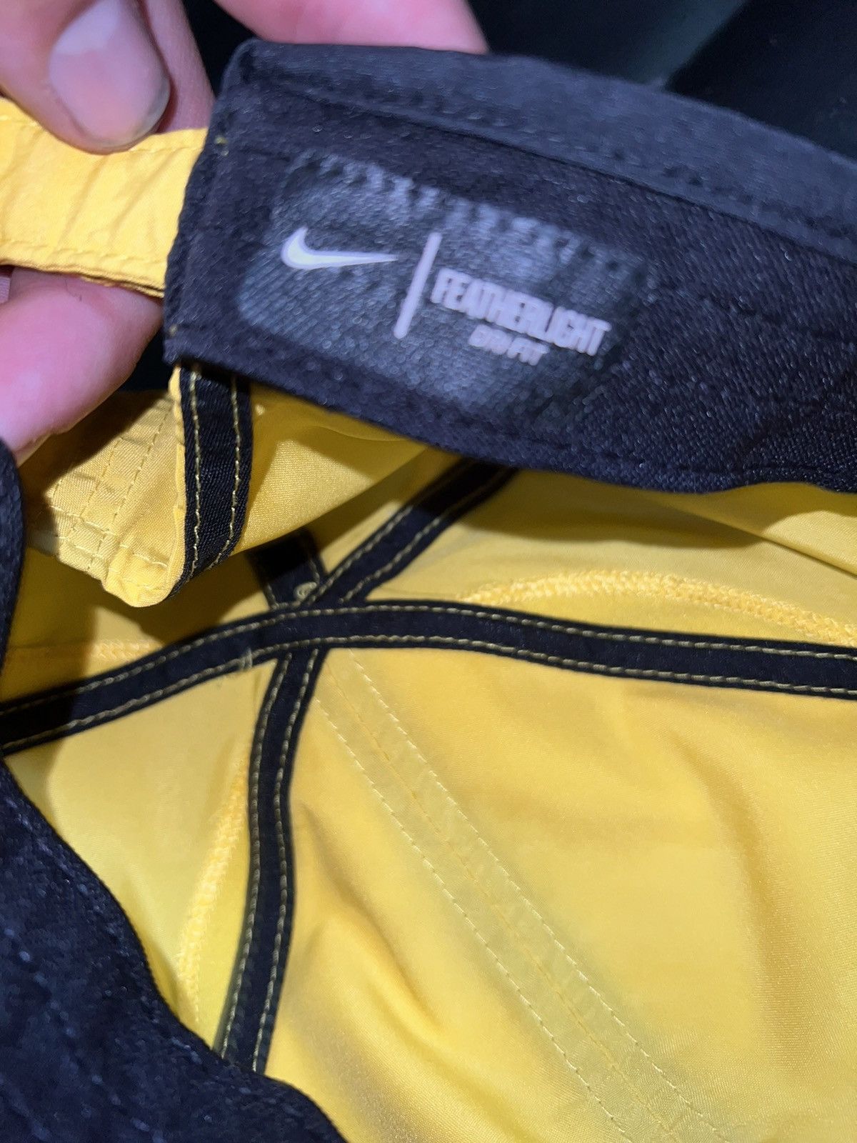 Nike Nike Rafa Nadal Featherlight Yellow Hat Size ONE SIZE - 5 Thumbnail