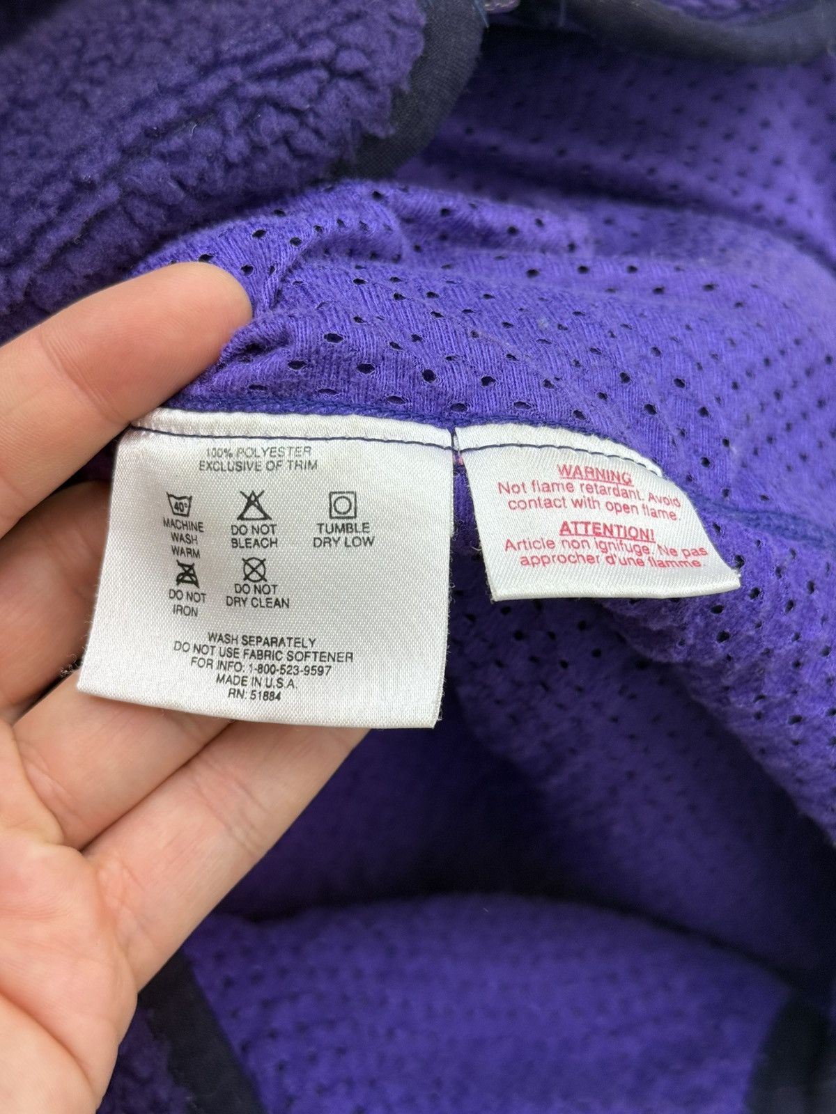 Patagonia Vintage 80s Patagonia Deep Pile Fleece Zip Jacket Size US XL / EU 56 / 4 - 5 Thumbnail