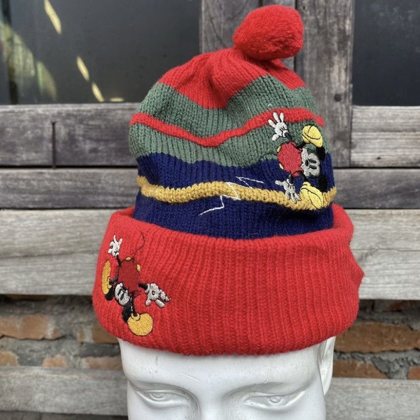 Japanese Brand × Mickey Mouse × Vintage Mickey Mouse unique beanie hat Size ONE SIZE - 1 Thumbnail