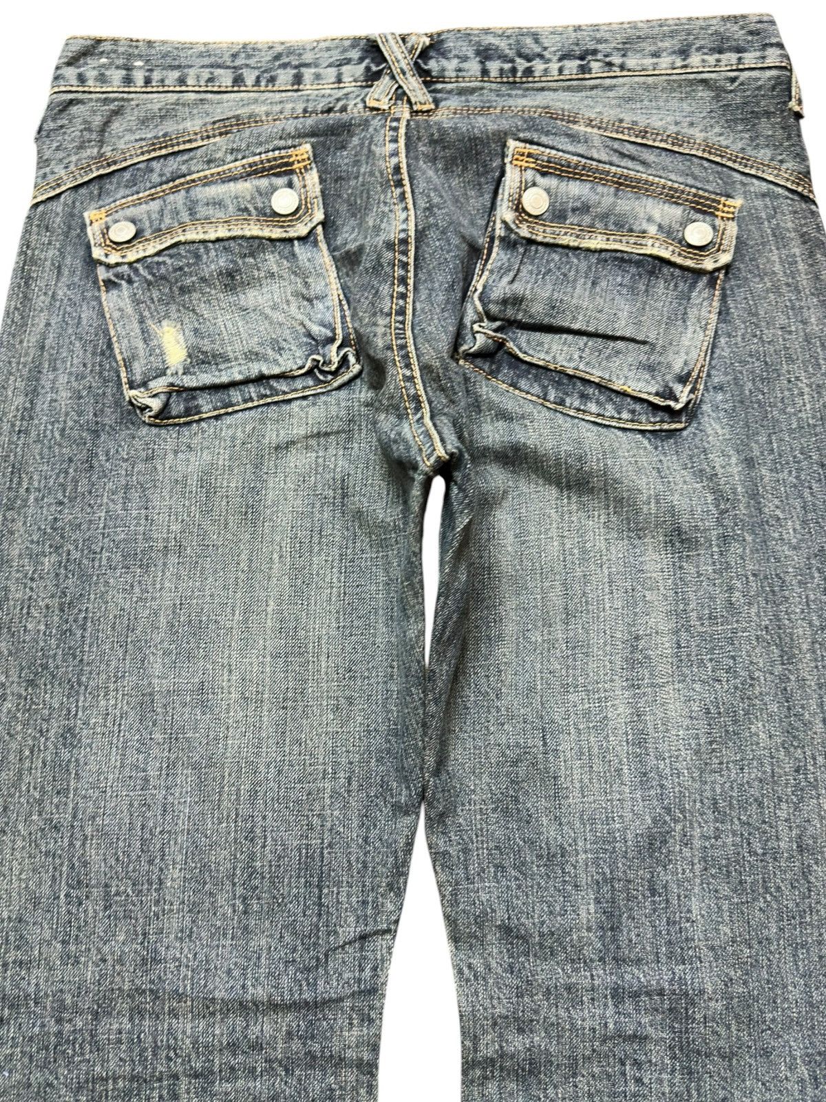 Hysteric Glamour Vintage Oririn Jeans Flare Bootcut Grunge Denim Size US 32 / EU 48 - 5 Thumbnail