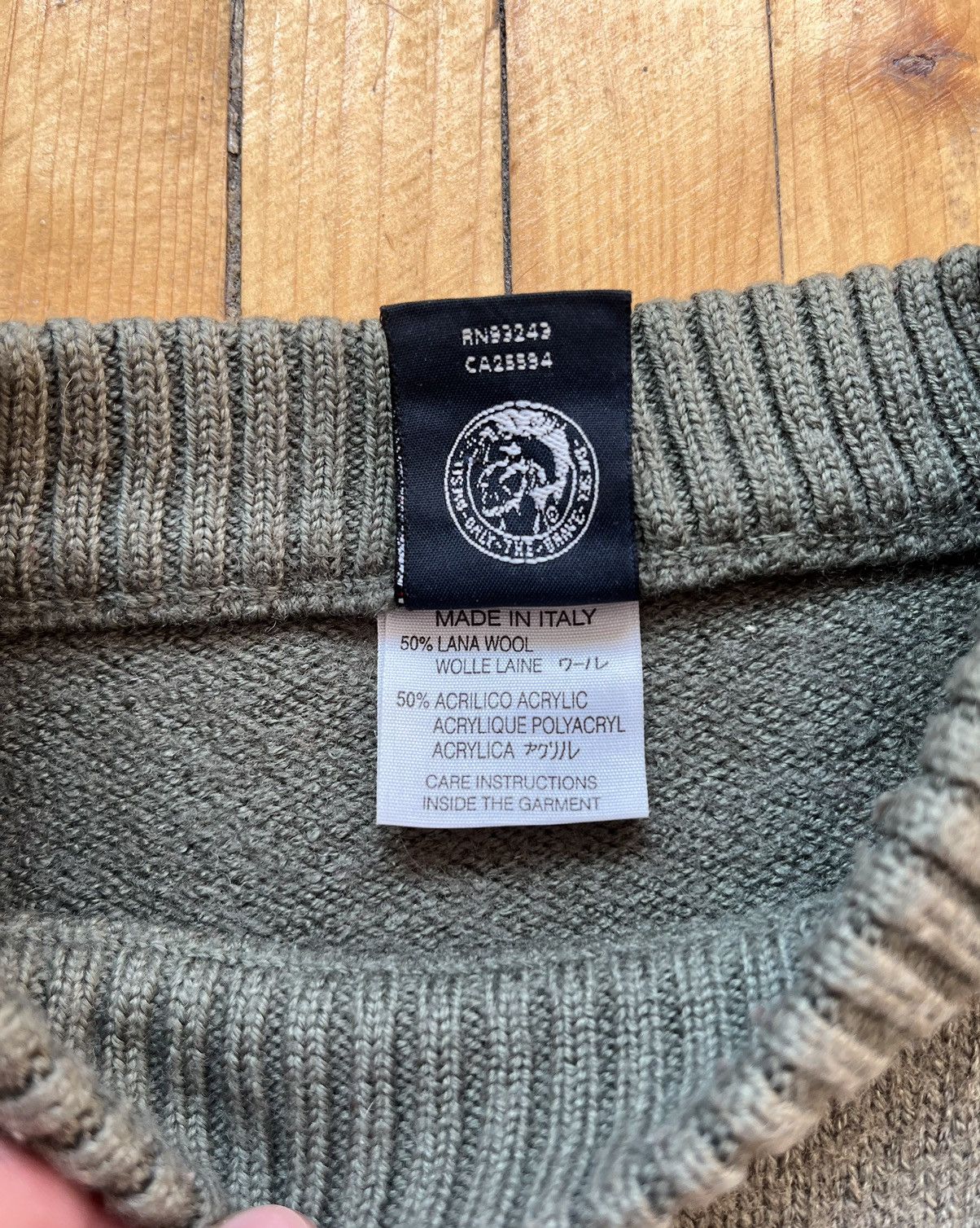Diesel Spellout Sweater (L) main image 1