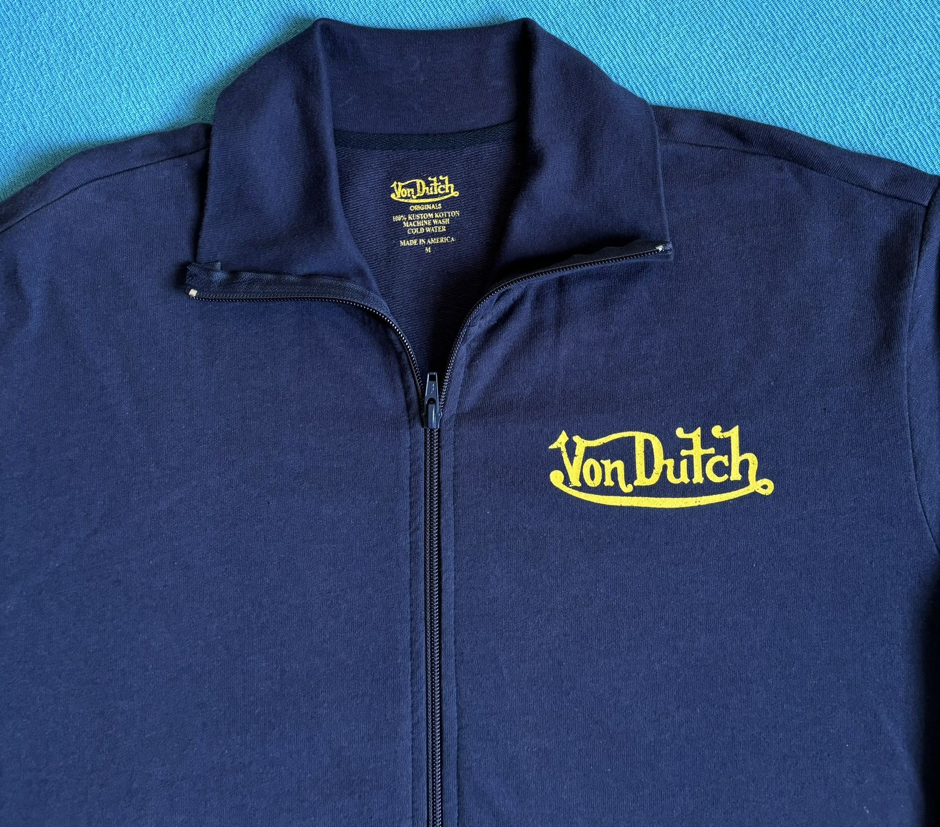 Japanese Brand Von Dutch zipper sweatshirt size M Size US M / EU 48-50 / 2 - 7 Thumbnail