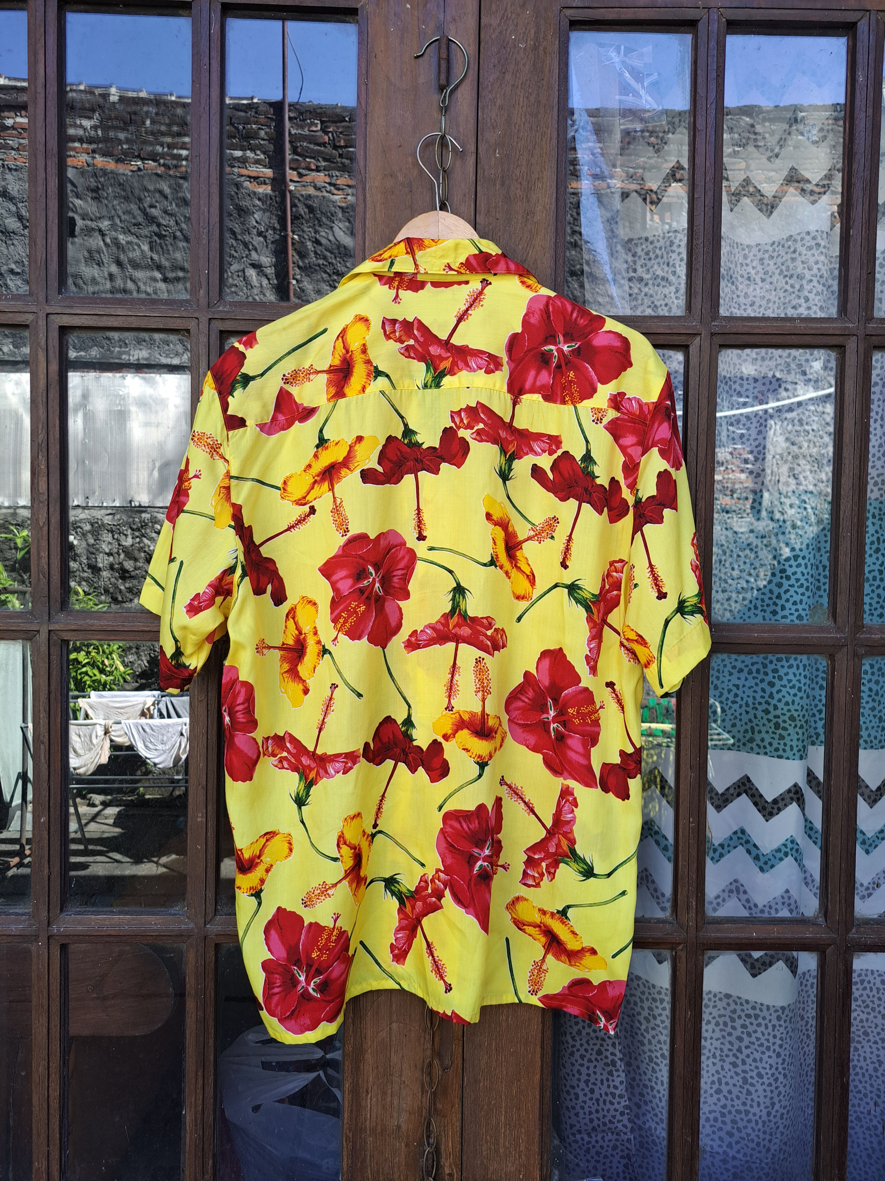 Kenzo KENZO Floral Rayon Shirts Size Free Size US L / EU 52-54 / 3 - 3 Thumbnail