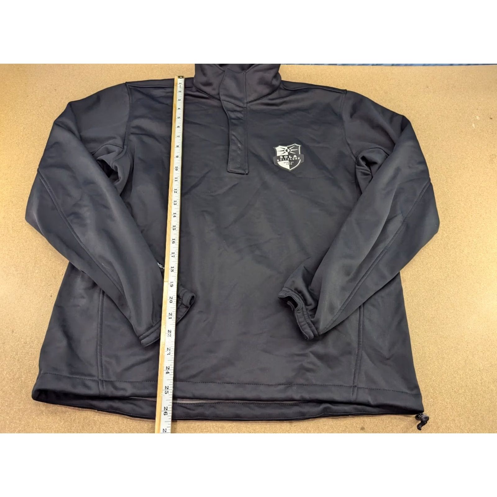 Galvin Green Gavlin Green Windstopper Jacket 1/4 Zip Mens Size M Black Top Sport Shirt Size US M / EU 48-50 / 2 - 3 Thumbnail