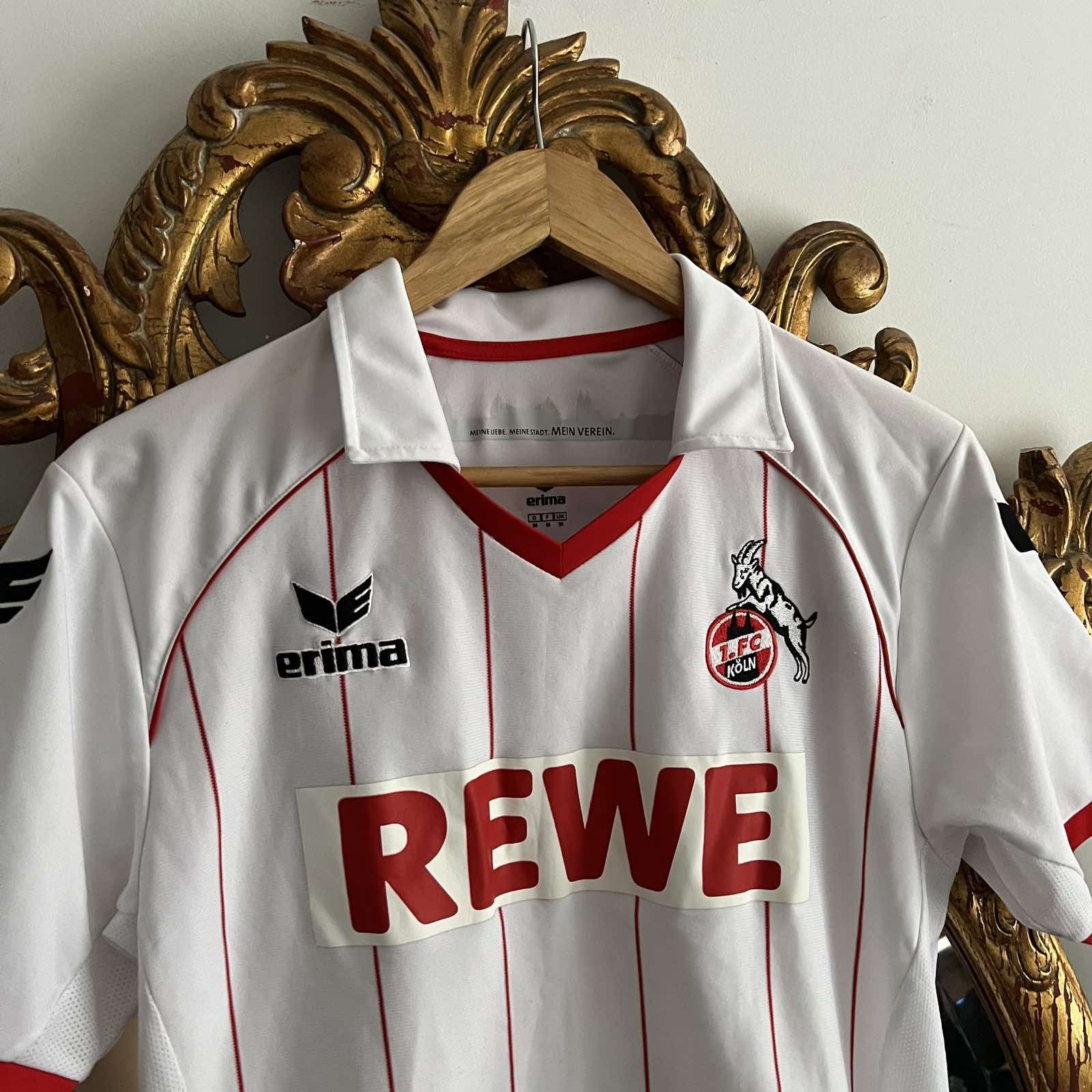 Erima 1 FC Koln 2012 Soccer Jersey Erima #27 Clemens Shirt Sz M Size US M / EU 48-50 / 2 - 3 Thumbnail