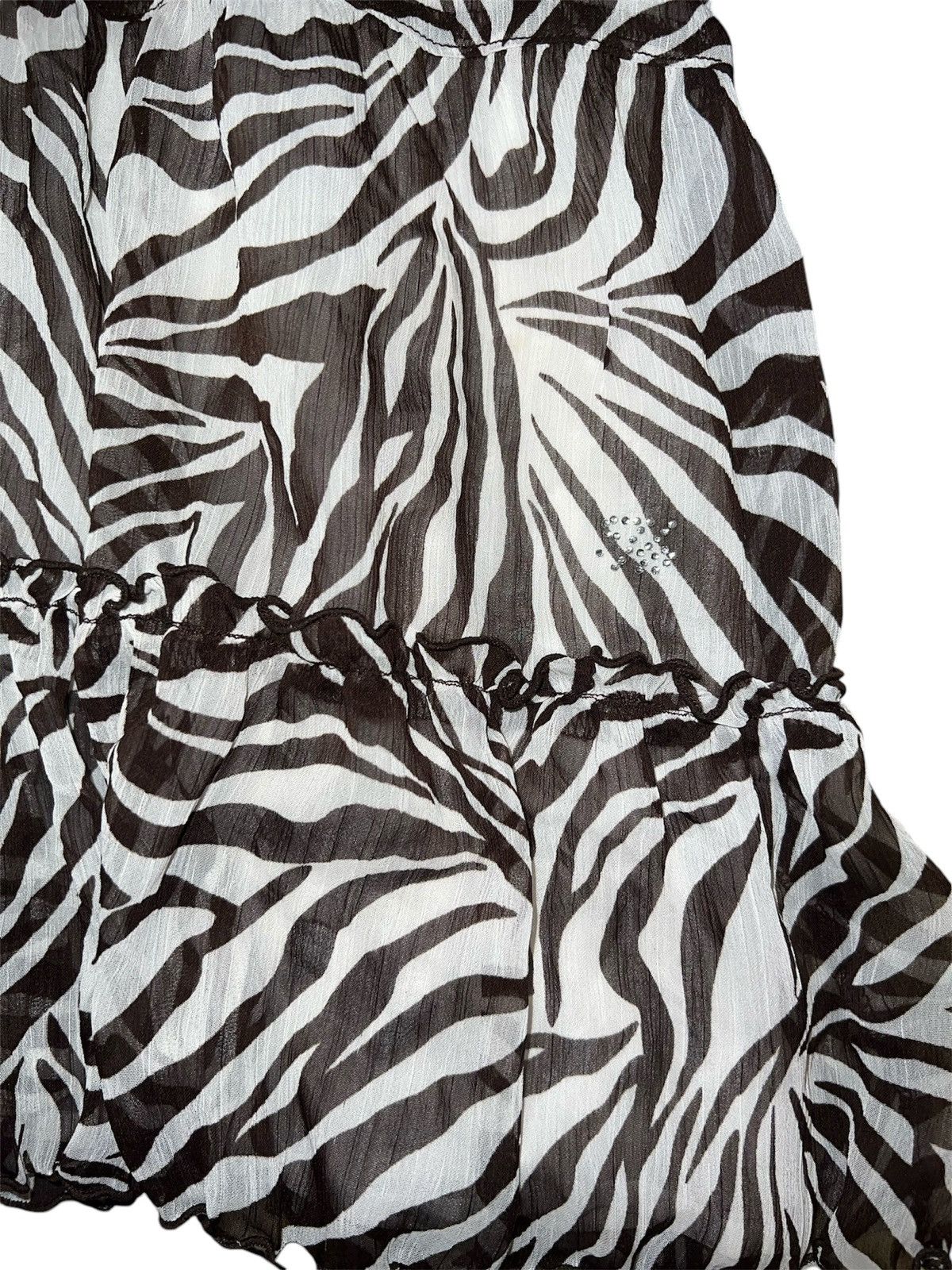 Japanese Brand Vintage zebra camisole 🦓🧷 Size ONE SIZE - 5 Thumbnail