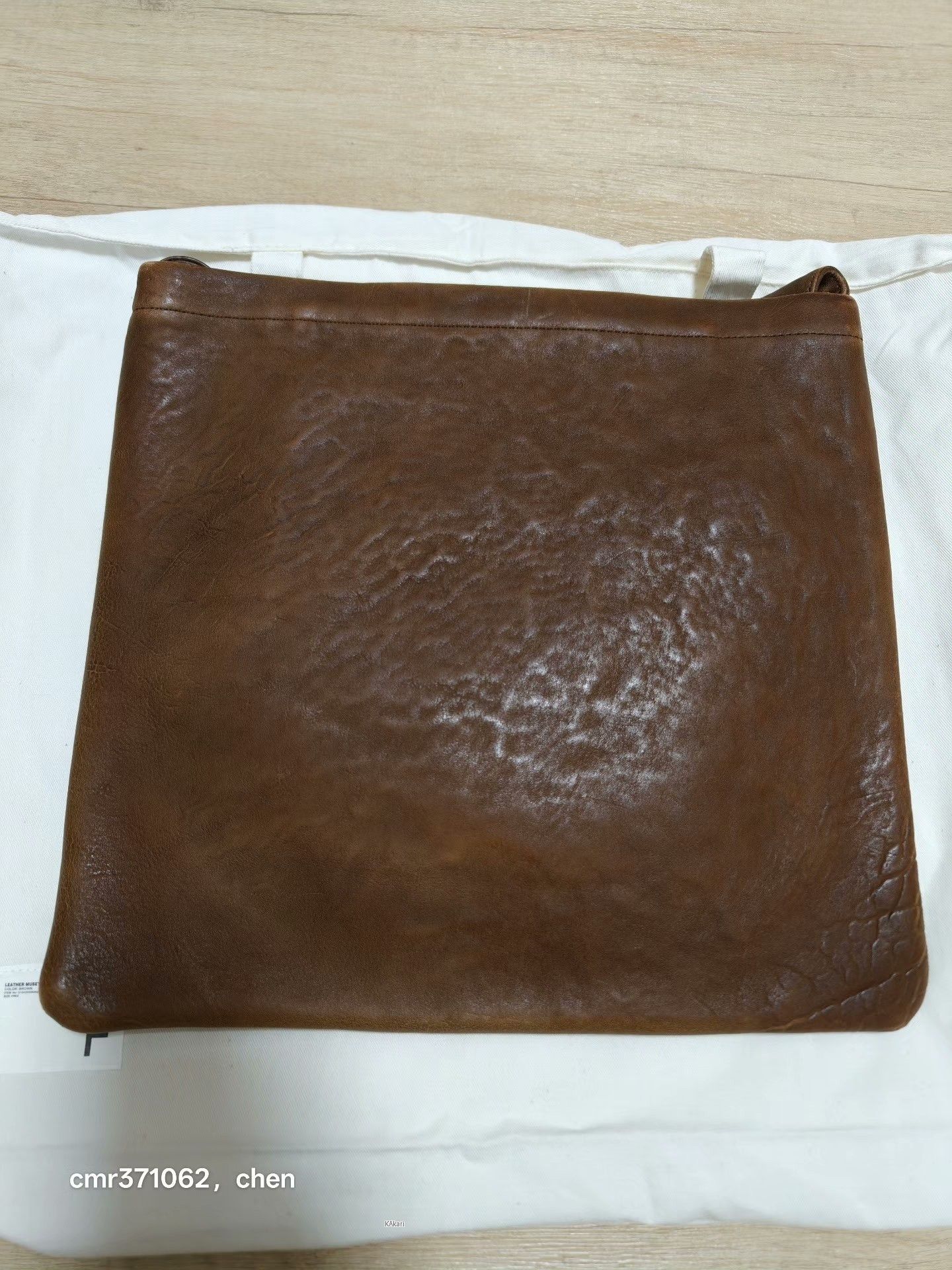 Visvim VISVIM 24AW Leather Musette Bag DMGD Size ONE SIZE - 3 Thumbnail