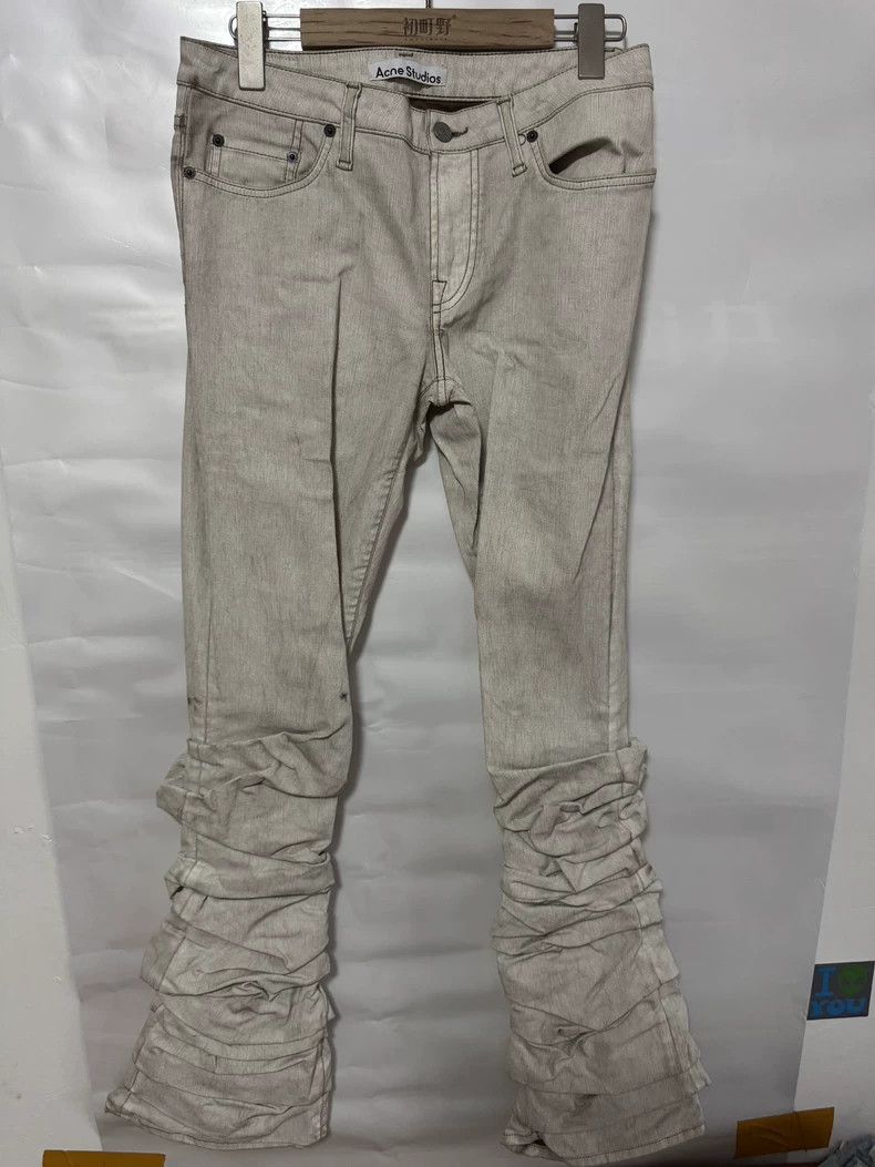 Acne Studios Acne Studios White pleated jeans Size US 36 / EU 52 - 2 Thumbnail