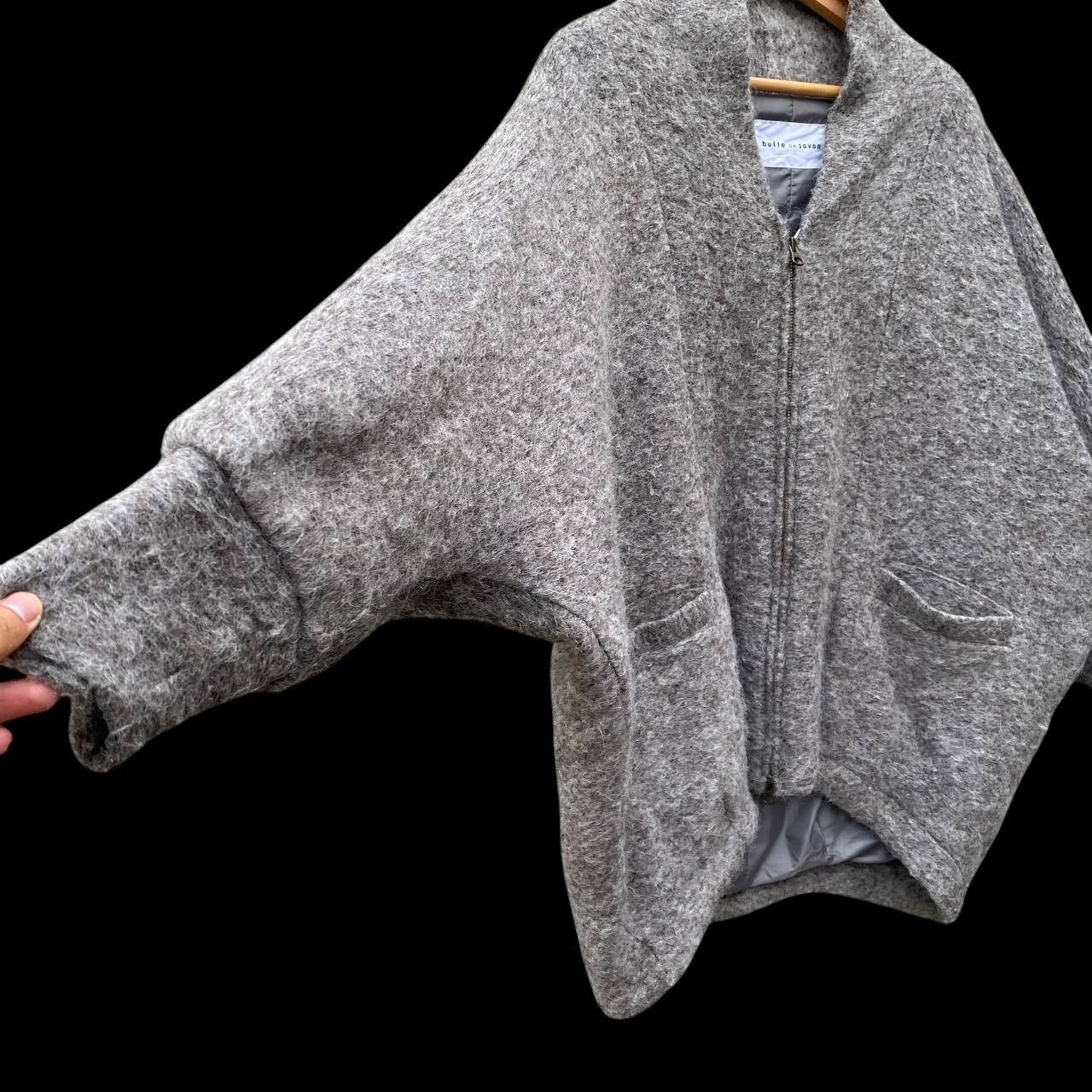 Japanese Brand MOHAIR BULLE DE SAVON JAPAN TORTOISE BAGGY JACKET Size M / US 6-8 / IT 42-44 - 5 Thumbnail