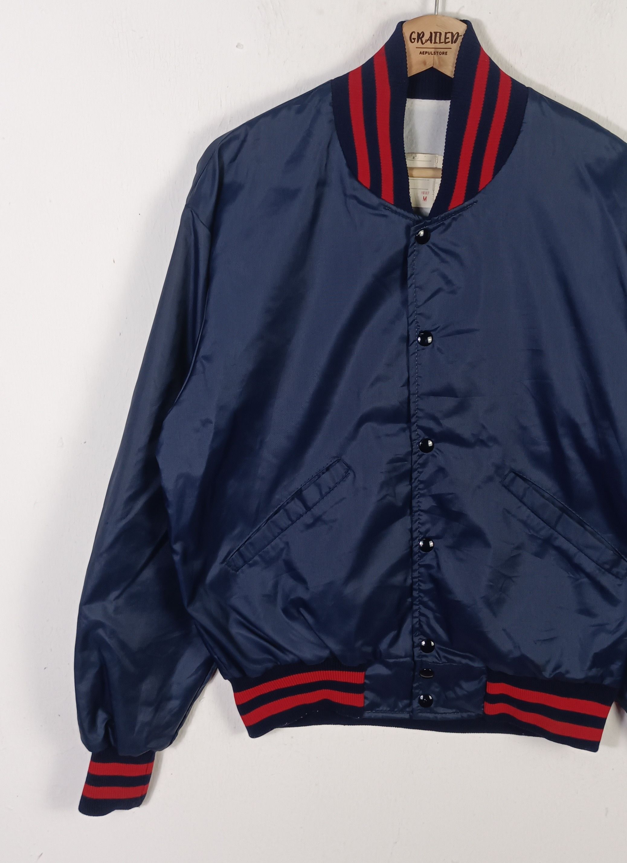 Delong Vintage Delong Sportswear Bomber Jacket Size US M / EU 48-50 / 2 - 5 Thumbnail