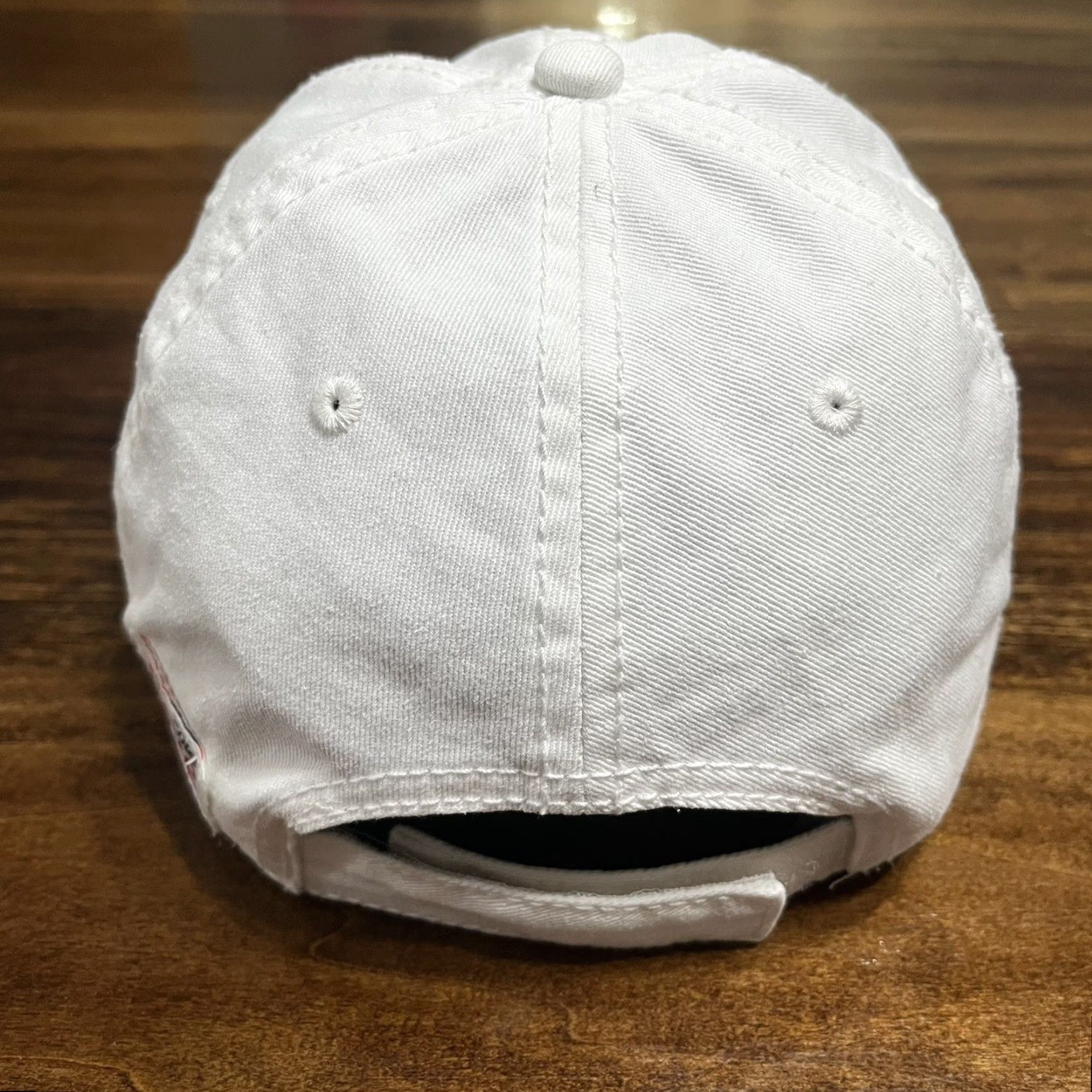 Vintage Coca Cola Diet Coke Hat Cap White Strap Back Adjustable DK Lady In A Coat Size ONE SIZE - 5 Thumbnail