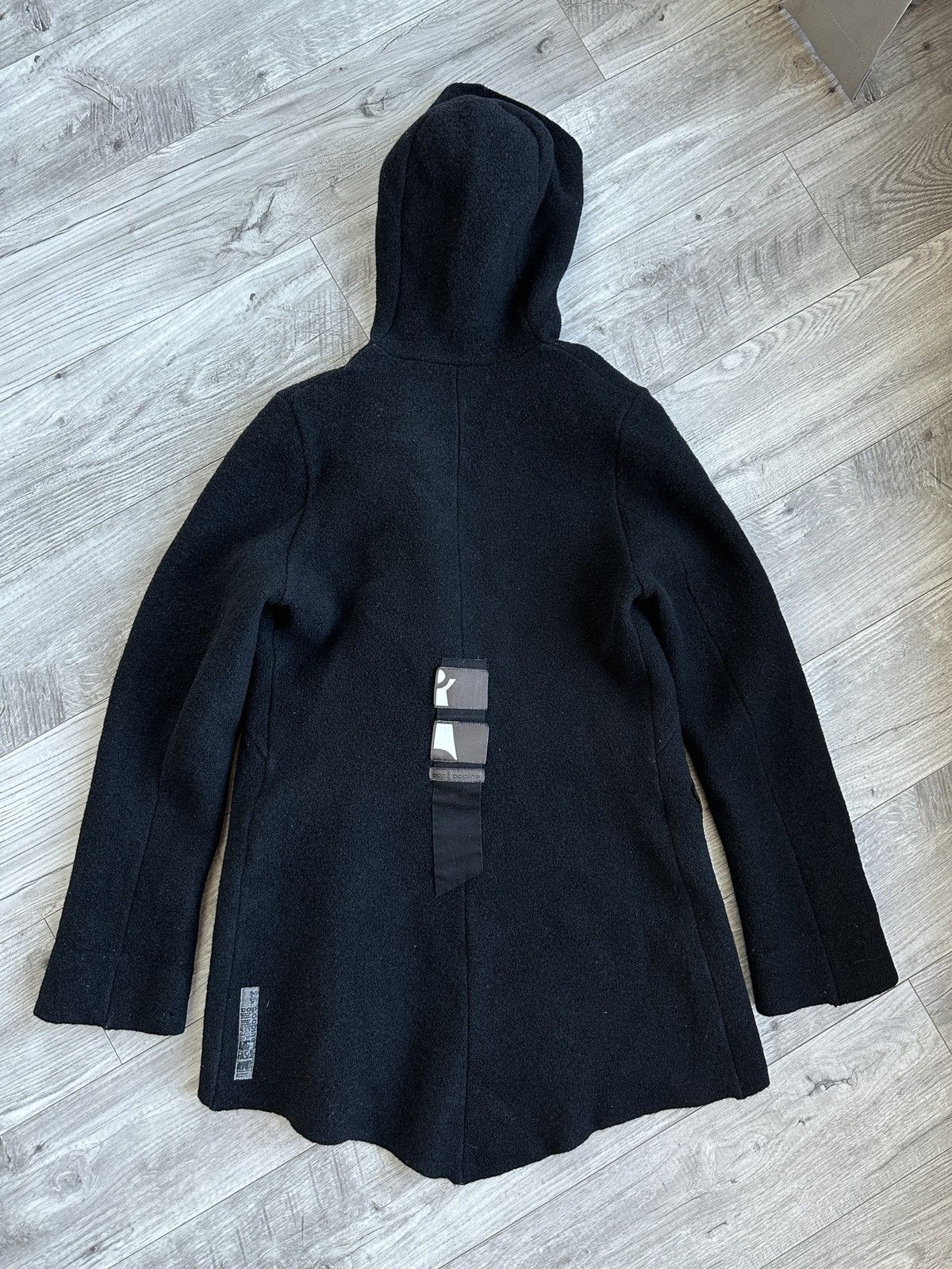 Cop Copine Cop Copine Avant Gard women’s hooded Y2K wool vintage coat Size S / US 4 / IT 40 - 2 Thumbnail