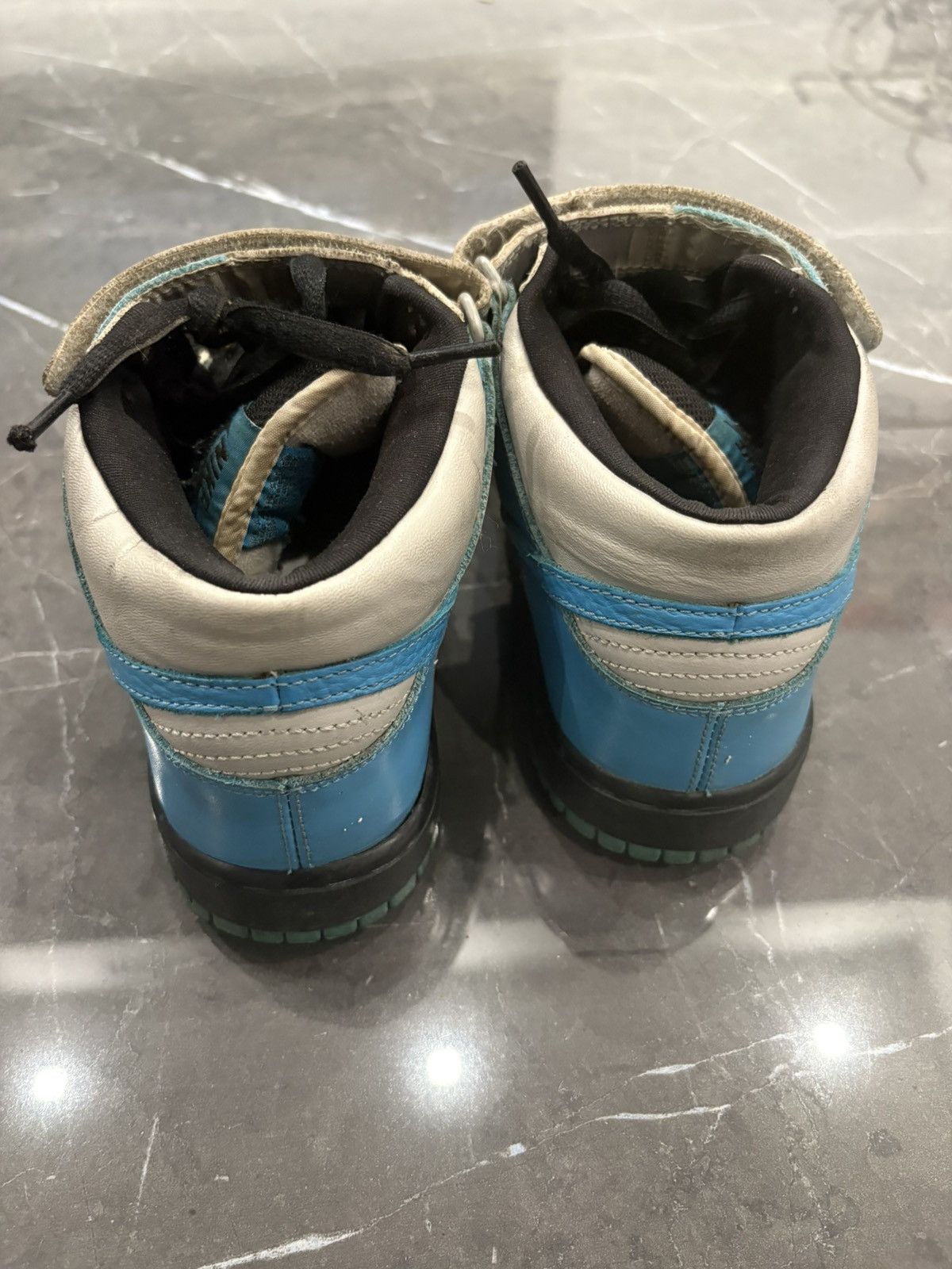 Nike Size 8- Nike Dunk Pro SB Mid 314383-041 RARE Aqua Fuel Blue Size US 8 / EU 41 - 4 Thumbnail