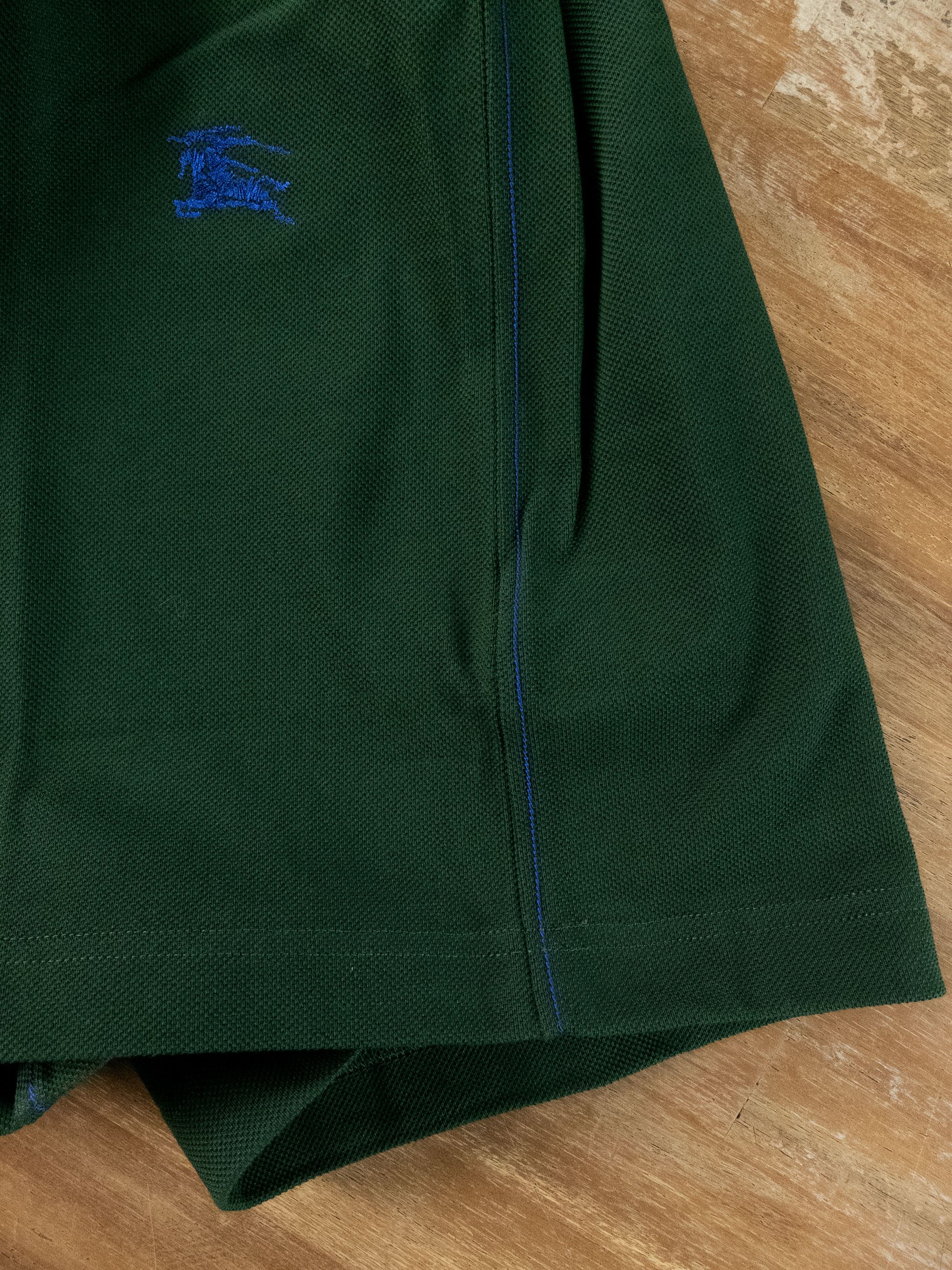 Burberry BURBERRY ivy green knight logo embroidered polo shirt Medium Size US M / EU 48-50 / 2 - 10 Thumbnail