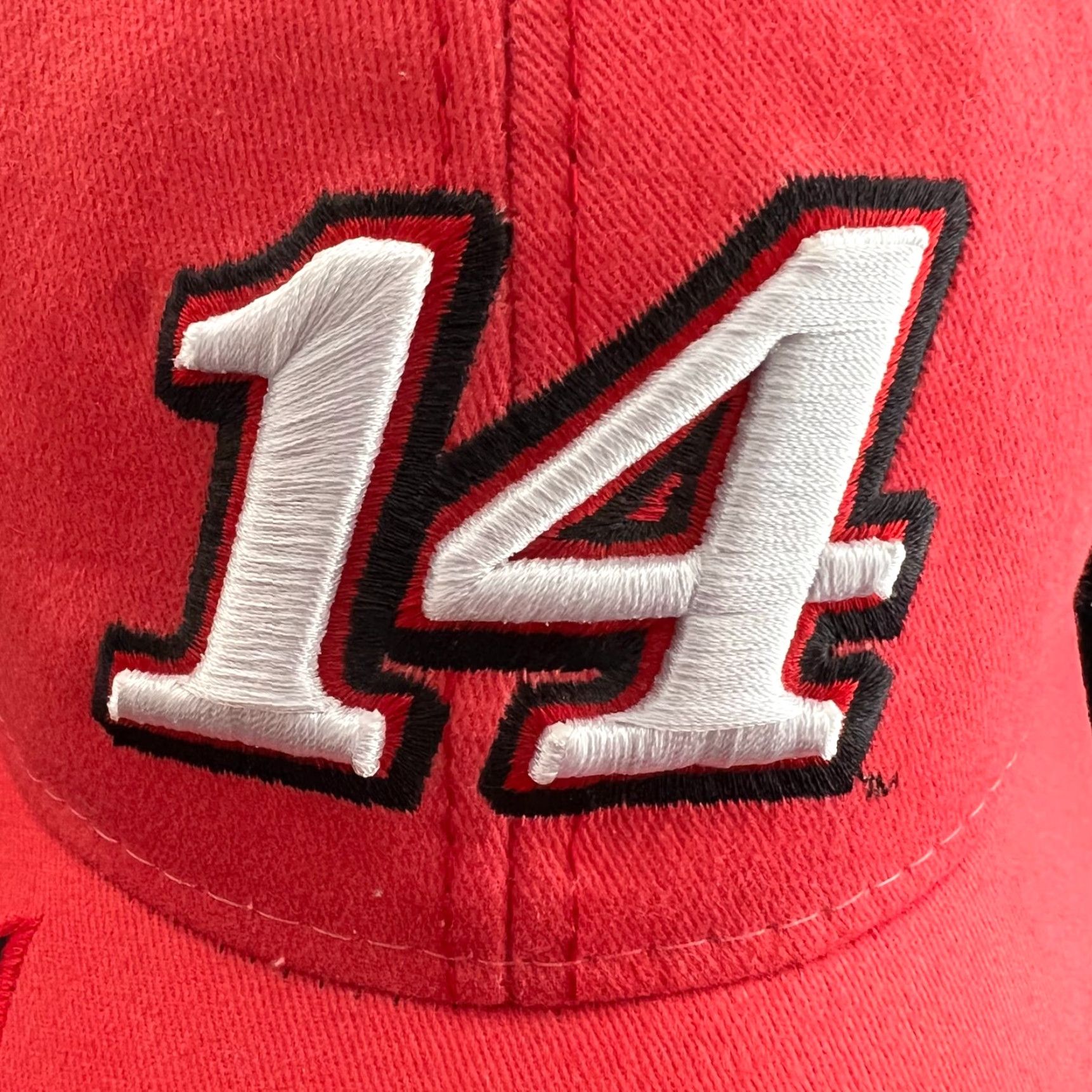 Vintage VINTAGE Tony Stewart 14 Old Spice Racing Hat Mens Red Winners Circle NASCAR Adjustable Size ONE SIZE - 2 Thumbnail