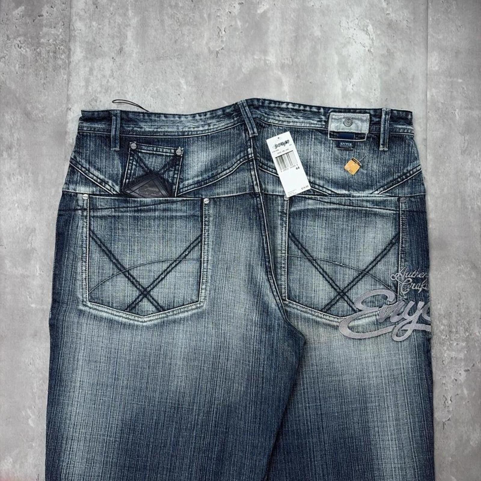 Enyce Y2K Enyce Grunge Skater Deadstock Baggy Denim Jeans Size US 44 / EU 60 - 3 Thumbnail
