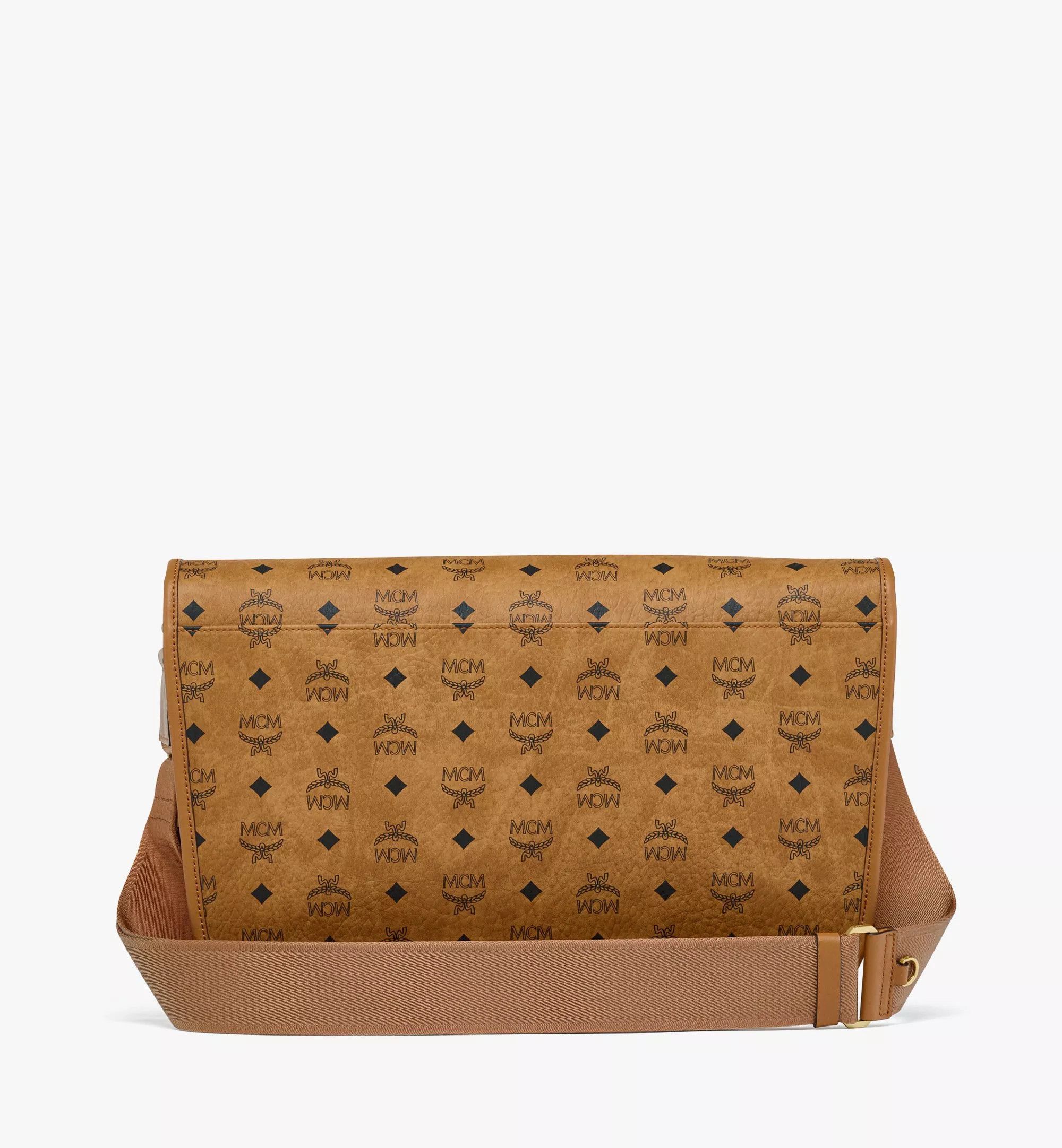 MCM o1mt1gz0725 Size: OS / Messenger Medium Bag in Brown Size ONE SIZE - 5 Thumbnail