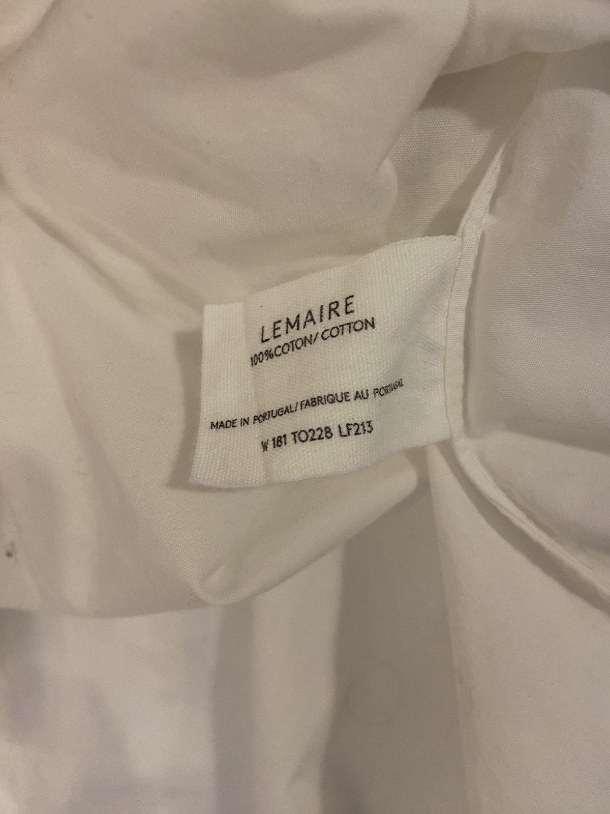Lemaire Lemaire Draped Short Sleeve Blouse Size M / US 6-8 / IT 42-44 - 5 Thumbnail