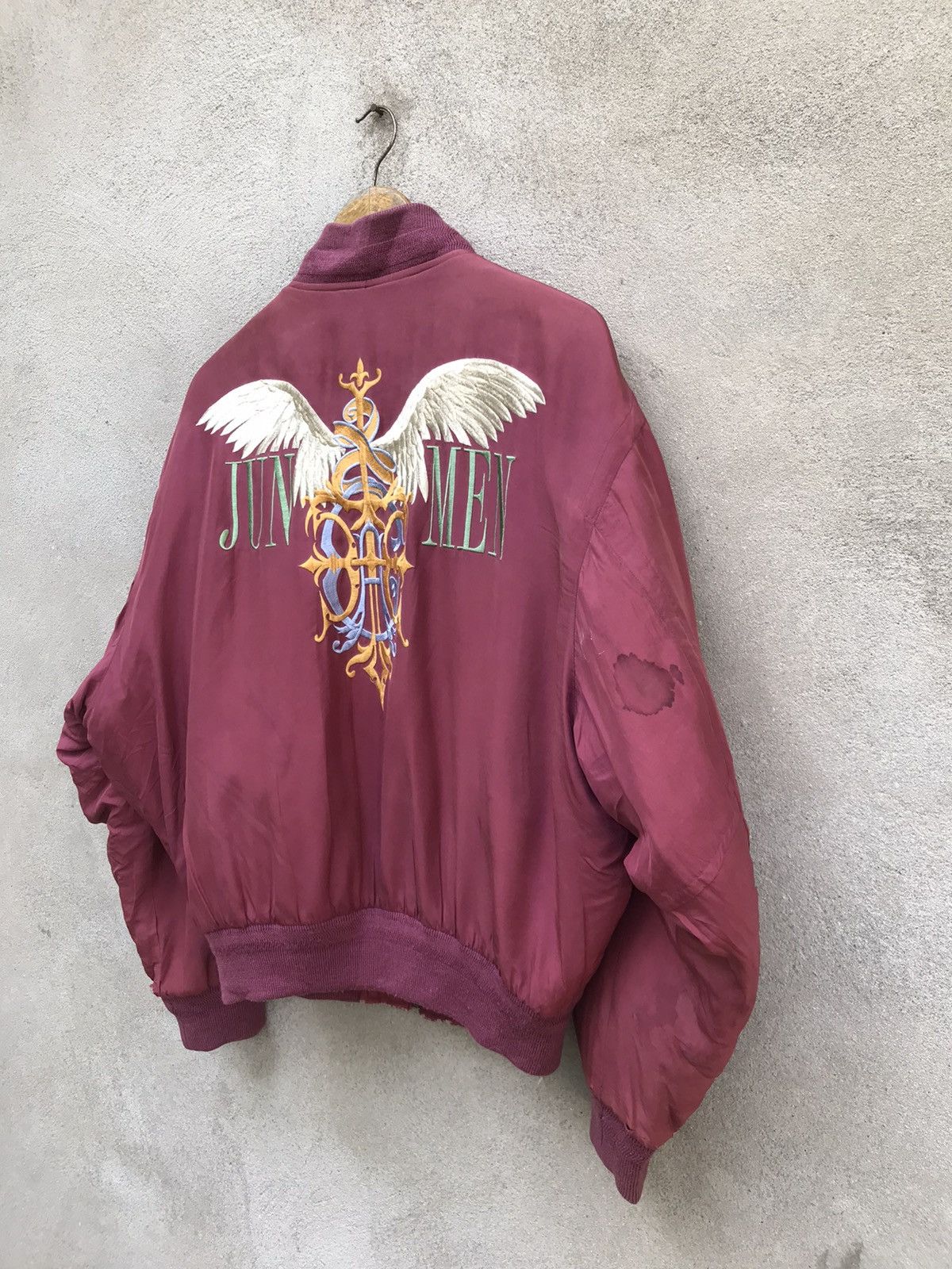 Beauty Beast × Japanese Brand × Jun Takahashi JUN MEN BOMBER JACKET JAPANESE FASHION Size US L / EU 52-54 / 3 - 2 Thumbnail