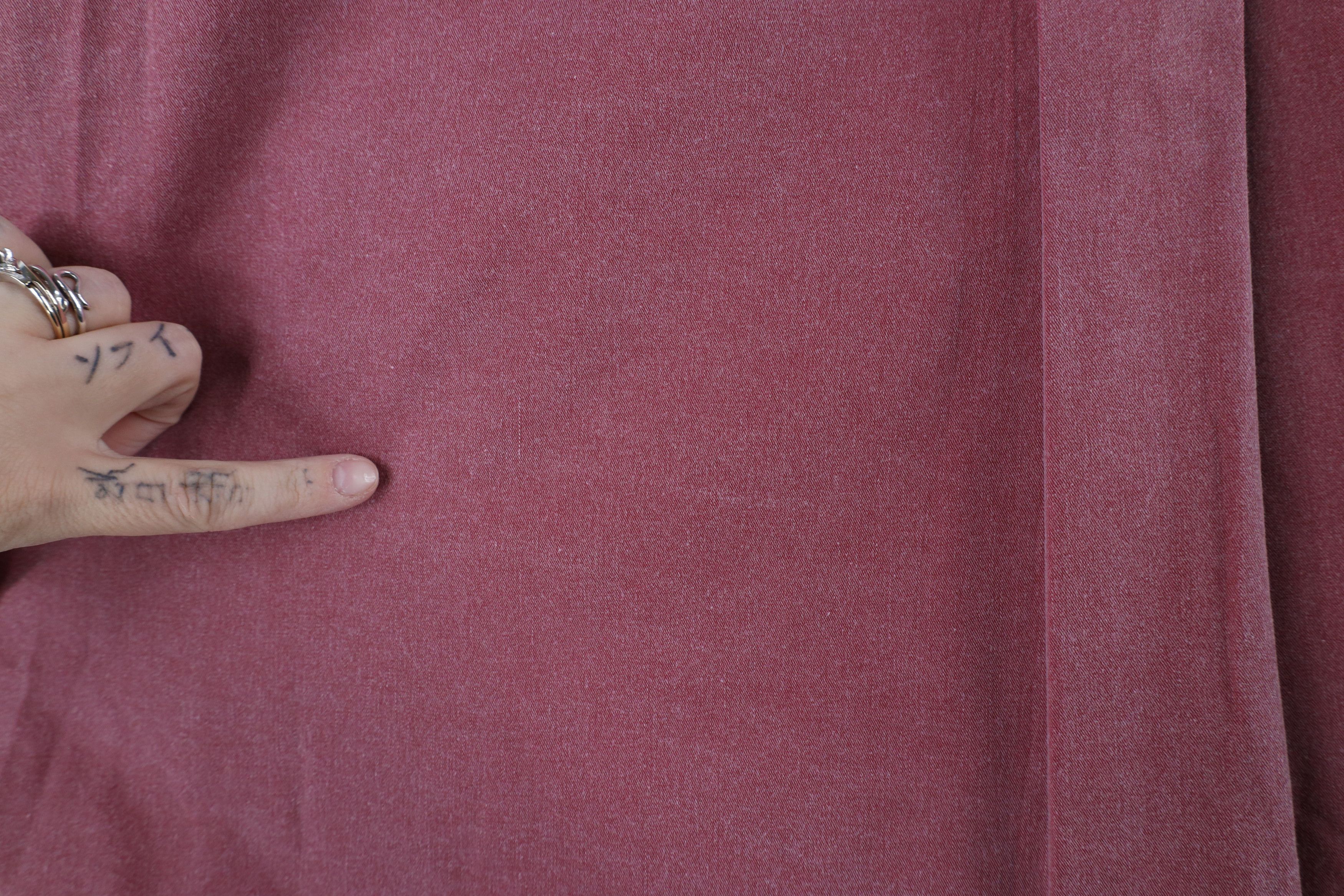 Eddie Bauer × Vintage Vintage 90s Eddie Bauer Twill Stonewash Button Shirt Red Size US XXL / EU 58 / 5 - 8 Thumbnail