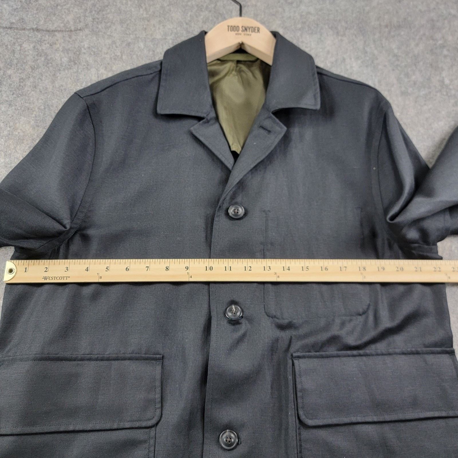 Todd Snyder Todd Snyder Italian Wool Linen Walking Jacket OU3212444 Size US M / EU 48-50 / 2 - 7 Thumbnail