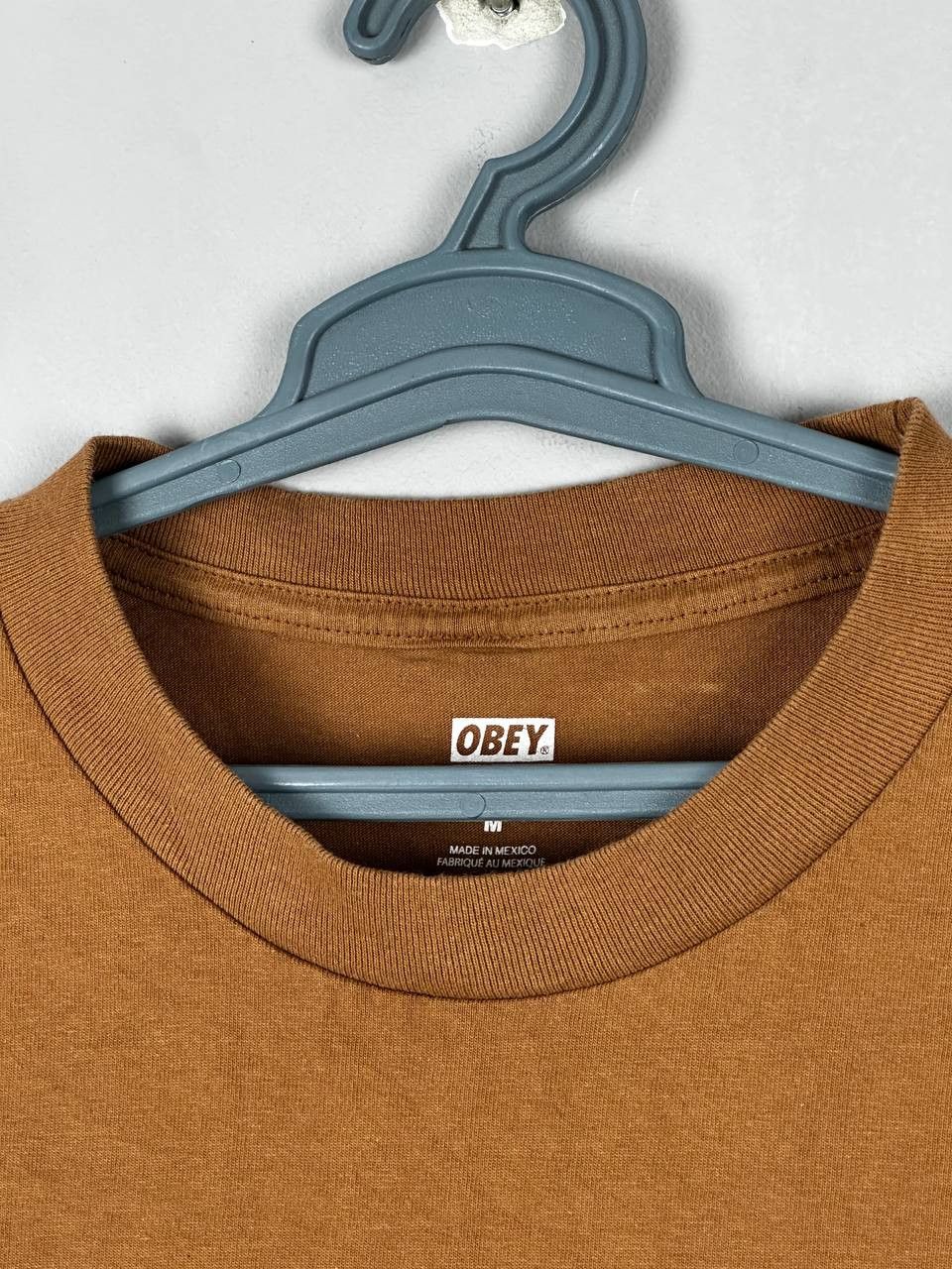 Obey Obey Streetwear Brown Printed T Shirt Size US M / EU 48-50 / 2 - 5 Thumbnail
