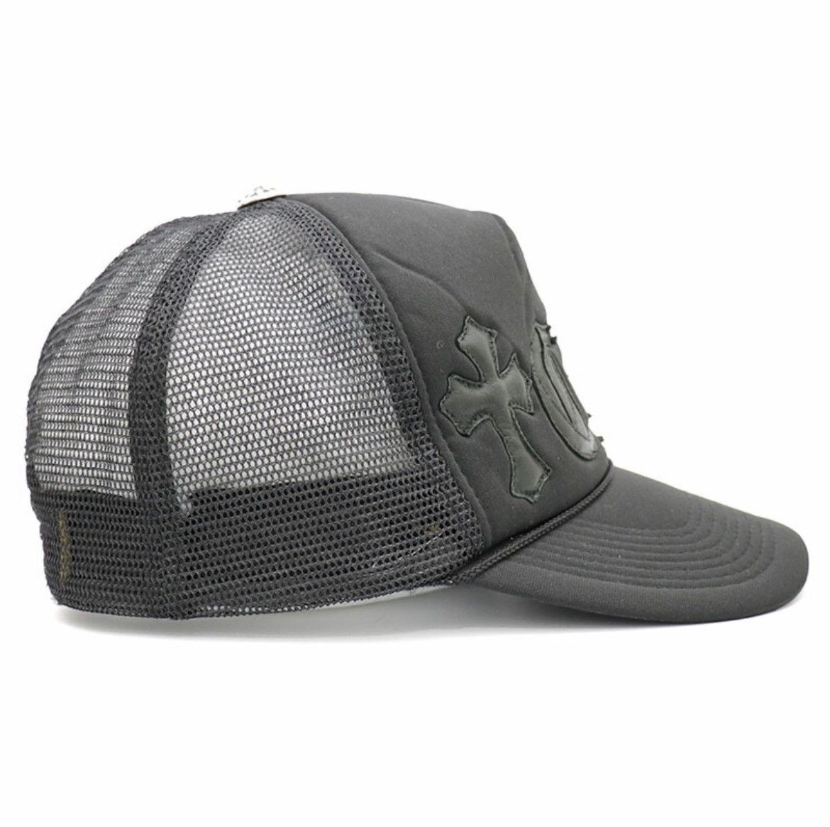 Chrome Hearts CH Cross Leather Patch Hat