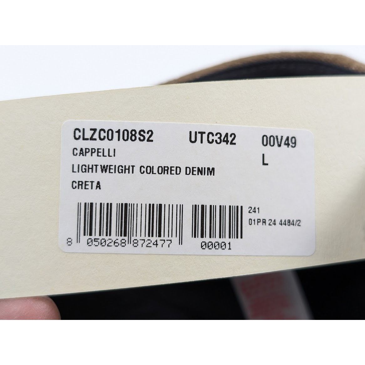 Marni o1rshd1 Q:2 / Size: L / Lightweight Colored Denim Cap / Hat Size ONE SIZE - 22 Thumbnail