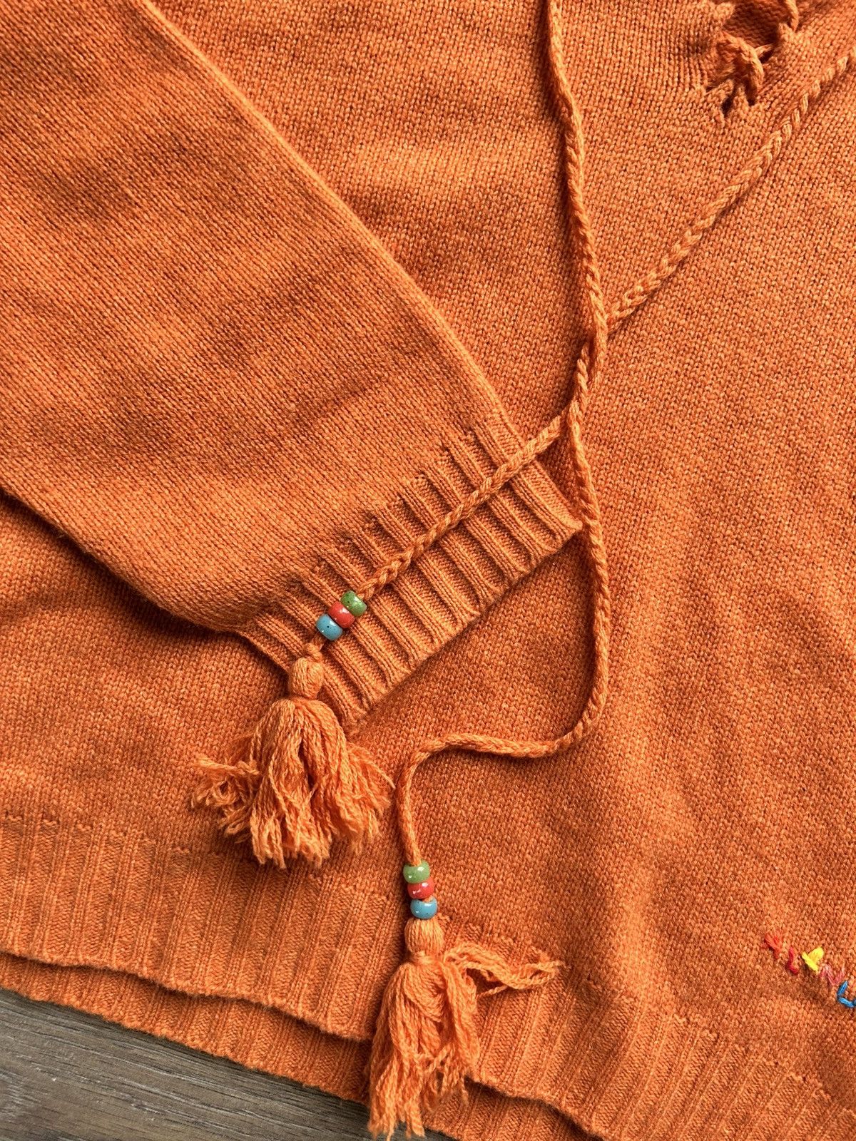 Alanui Alanui orange cashmere jumper S aztec Size S / US 4 / IT 40 - 4 Thumbnail