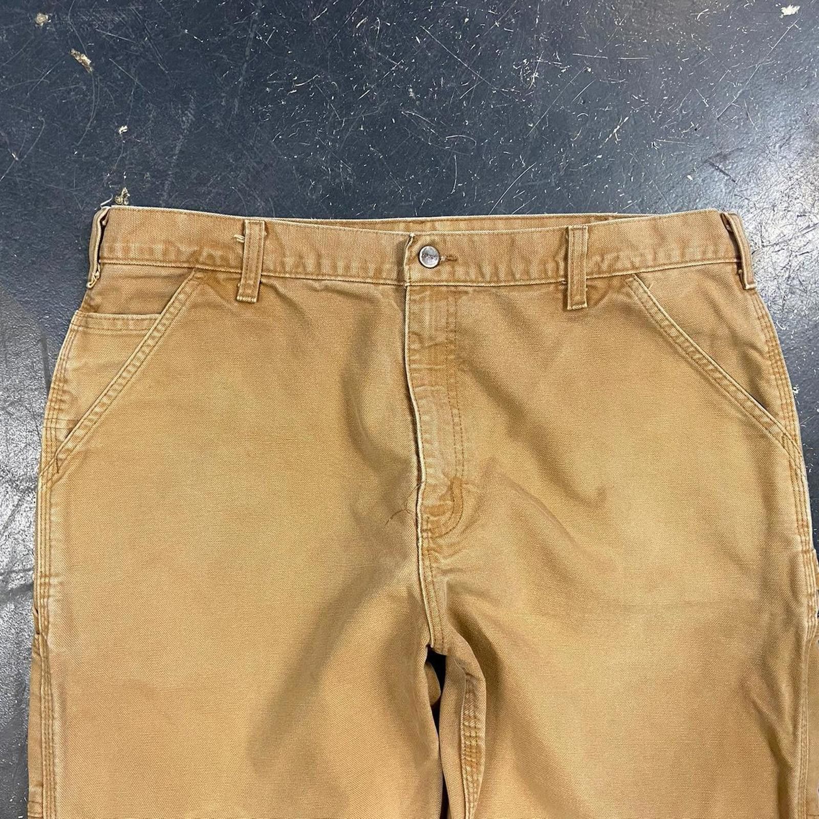 Carhartt Tan Carhartt Dungarees Size US 38 / EU 54 - 6 Thumbnail