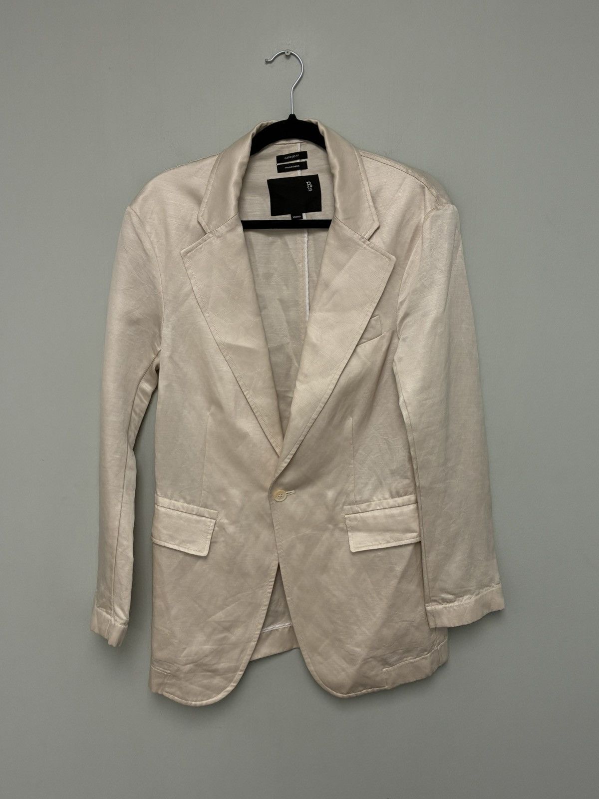 R13 Oversized Blazer Satin XS X-Small Size XS / US 0-2 / IT 36-38 - 5 Thumbnail