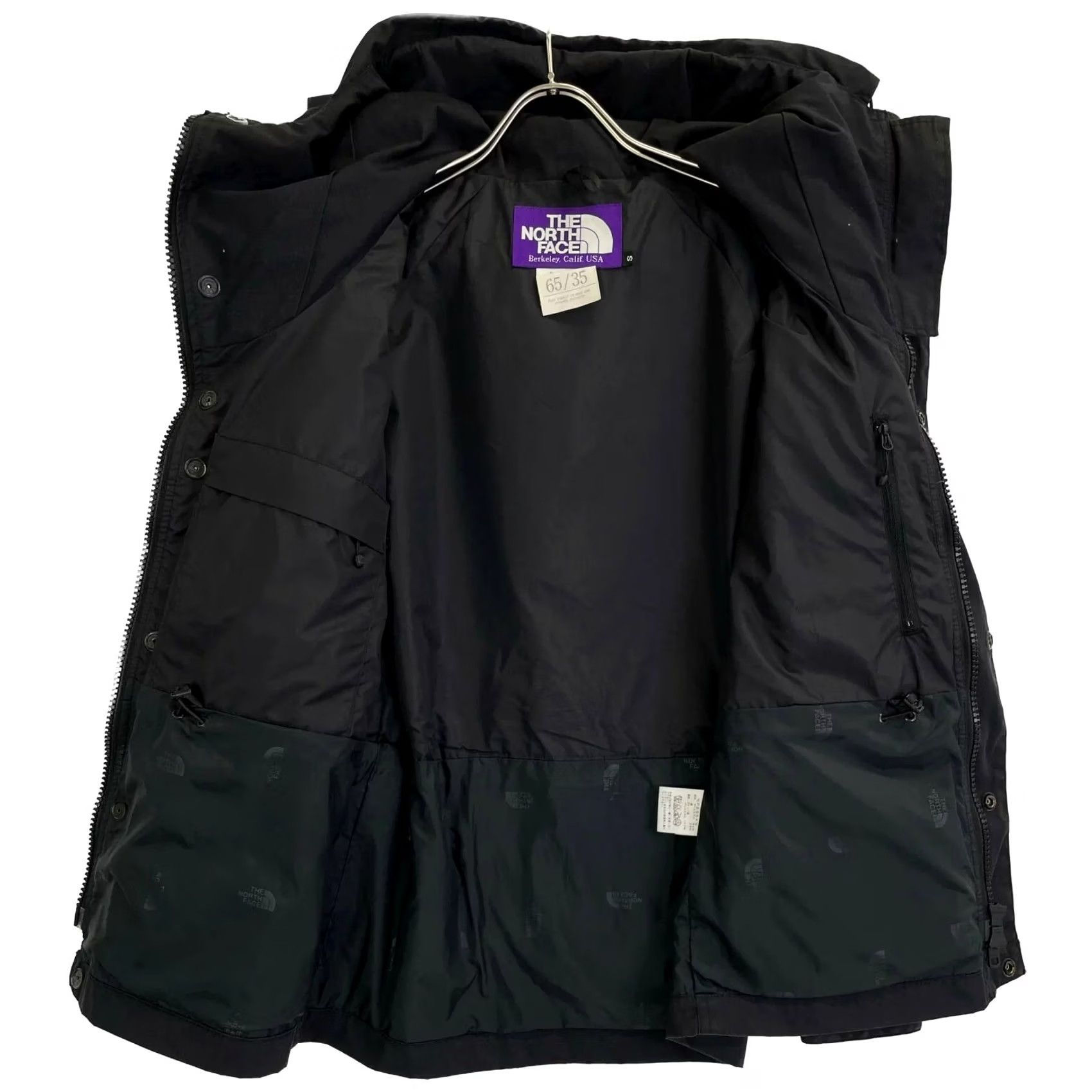 The North Face Purple Label THE NORTH FACE PURPLE LABEL men's Mountain Parka Black Size S Solid USED Size US S / EU 44-46 / 1 - 5 Thumbnail