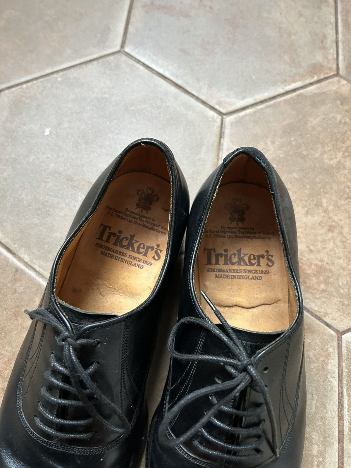 Tricker's Trickers Derby Brogue Shoes Leather size uk6.5 us7.5 Size US 7.5 / EU 40-41 - 5 Thumbnail