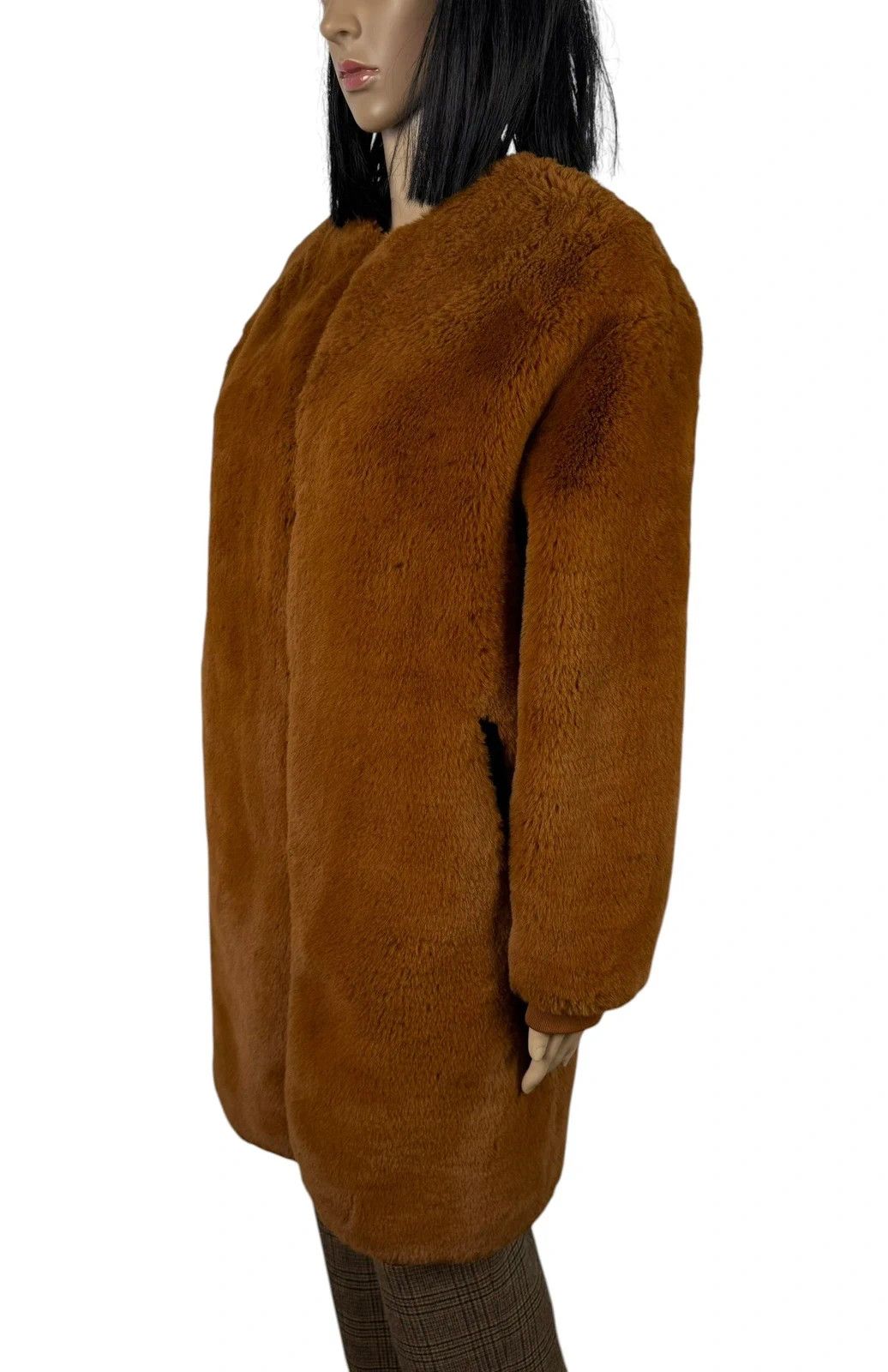 Maje Maje Faux Fur Teddy Coat Polyester Size XS / US 0-2 / IT 36-38 - 5 Thumbnail