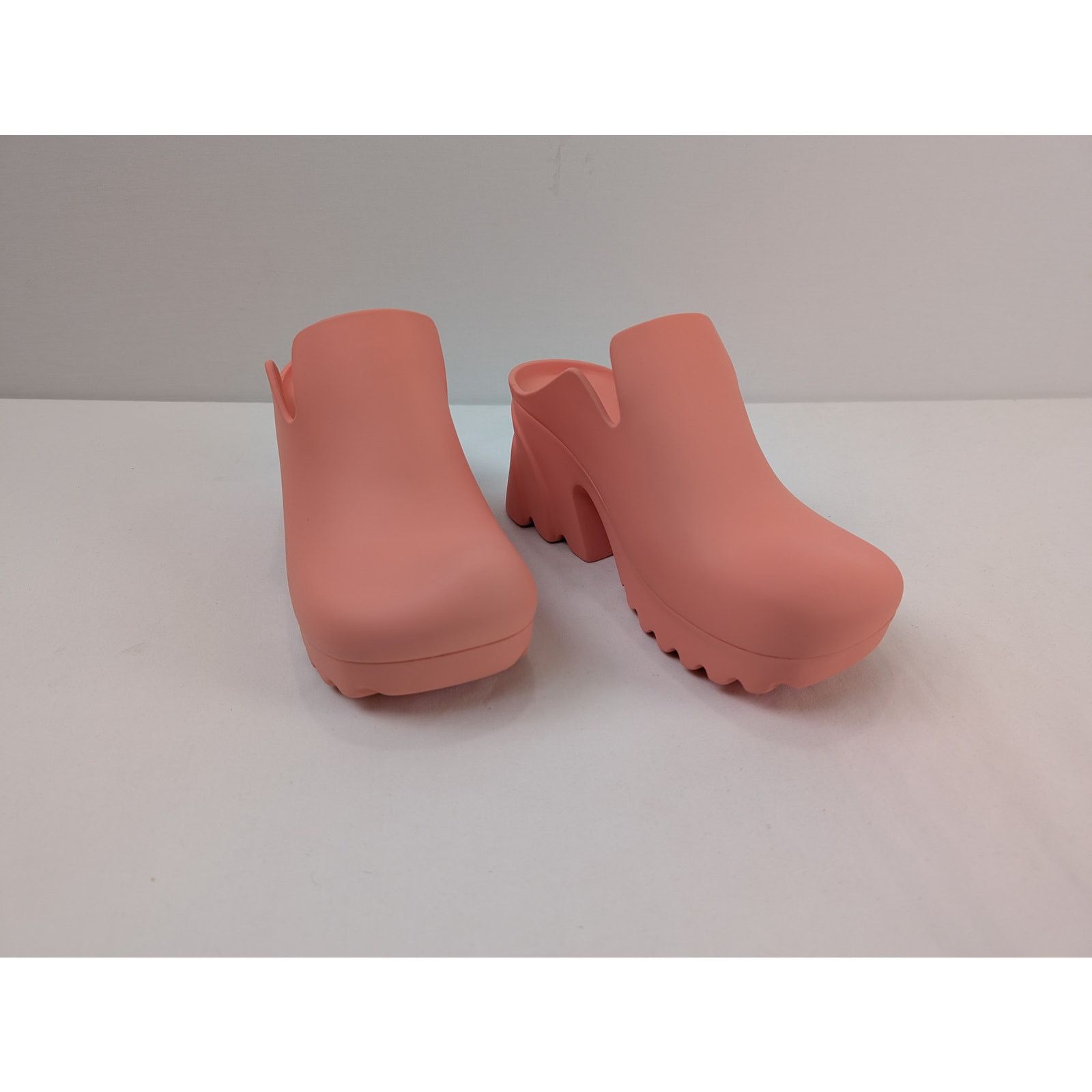 Bottega Veneta o1rshd1 Gel Rubber Pump Micro Rubber Boots in flamingo Size US 9 / IT 39 - 6 Thumbnail