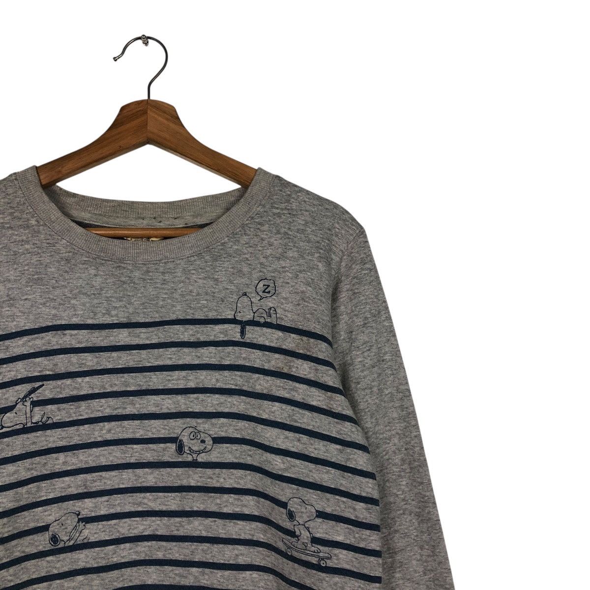 Cartoon Network × Japanese Brand 📌Vintage Sweatshirt Cartoon Peanuts Big Logo Size US L / EU 52-54 / 3 - 8 Thumbnail