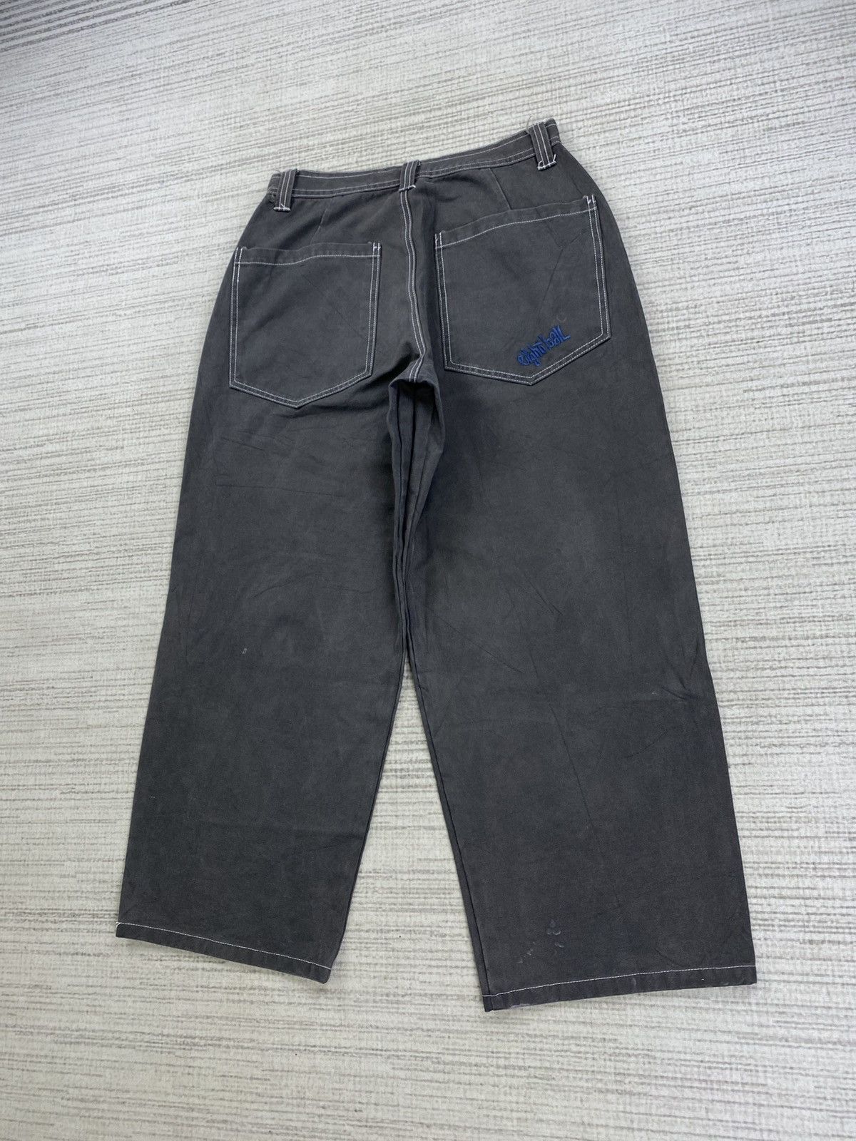 JNCO × Vintage Vintage JNCO Eight Ball Skater Baggy Pants Size US 29 - 6 Thumbnail