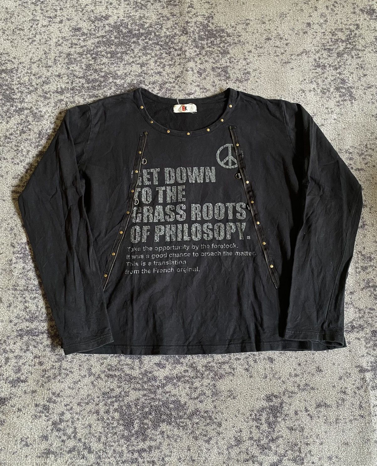 Hysteric Glamour × If Six Was Nine × Japanese Brand Y2k EK ifsixwasnine style long sleeve Size US S / EU 44-46 / 1 - 1 Thumbnail