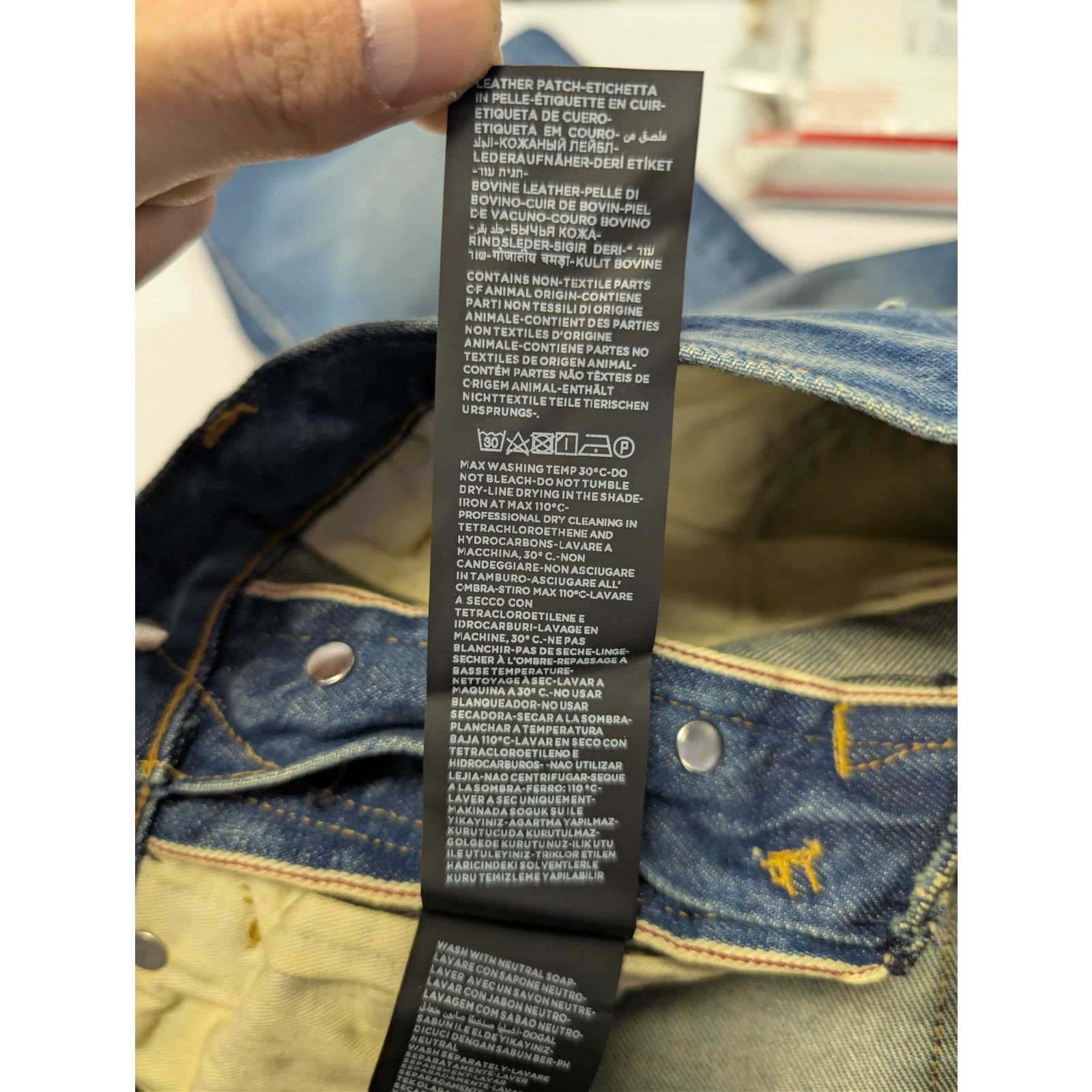 Tom Ford o1rshd1 Q:2 / Slim Jeans in Navy Size US 34 / EU 50 - 18 Thumbnail