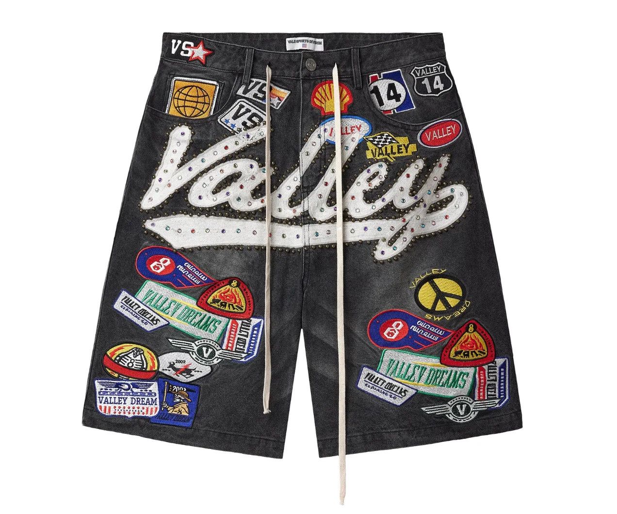 Other 🔥Vale Forever Black 1980s Jorts 'Black/Wash' Size 34 Size US 34 / EU 50 - 1 Thumbnail