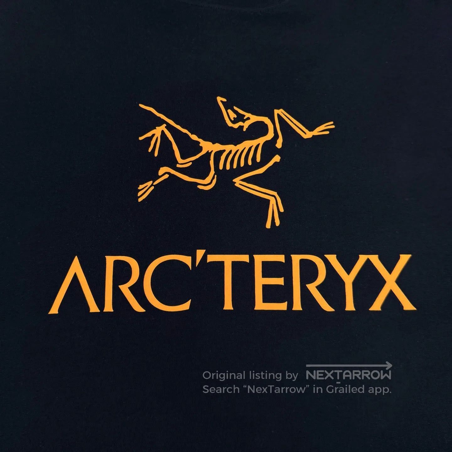 Arc'teryx Arc'teryx Black to Gold Gradient Bird Logo Short Sleeve| Size US XL / EU 56 / 4 - 4 Thumbnail