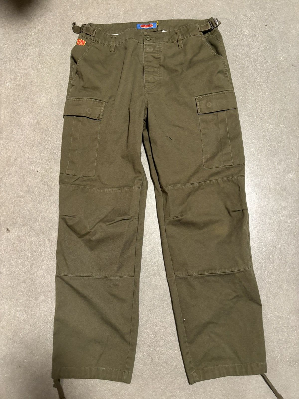 Empyre Empyre Olive Green Cargo Pants Size US 33 - 1 Thumbnail